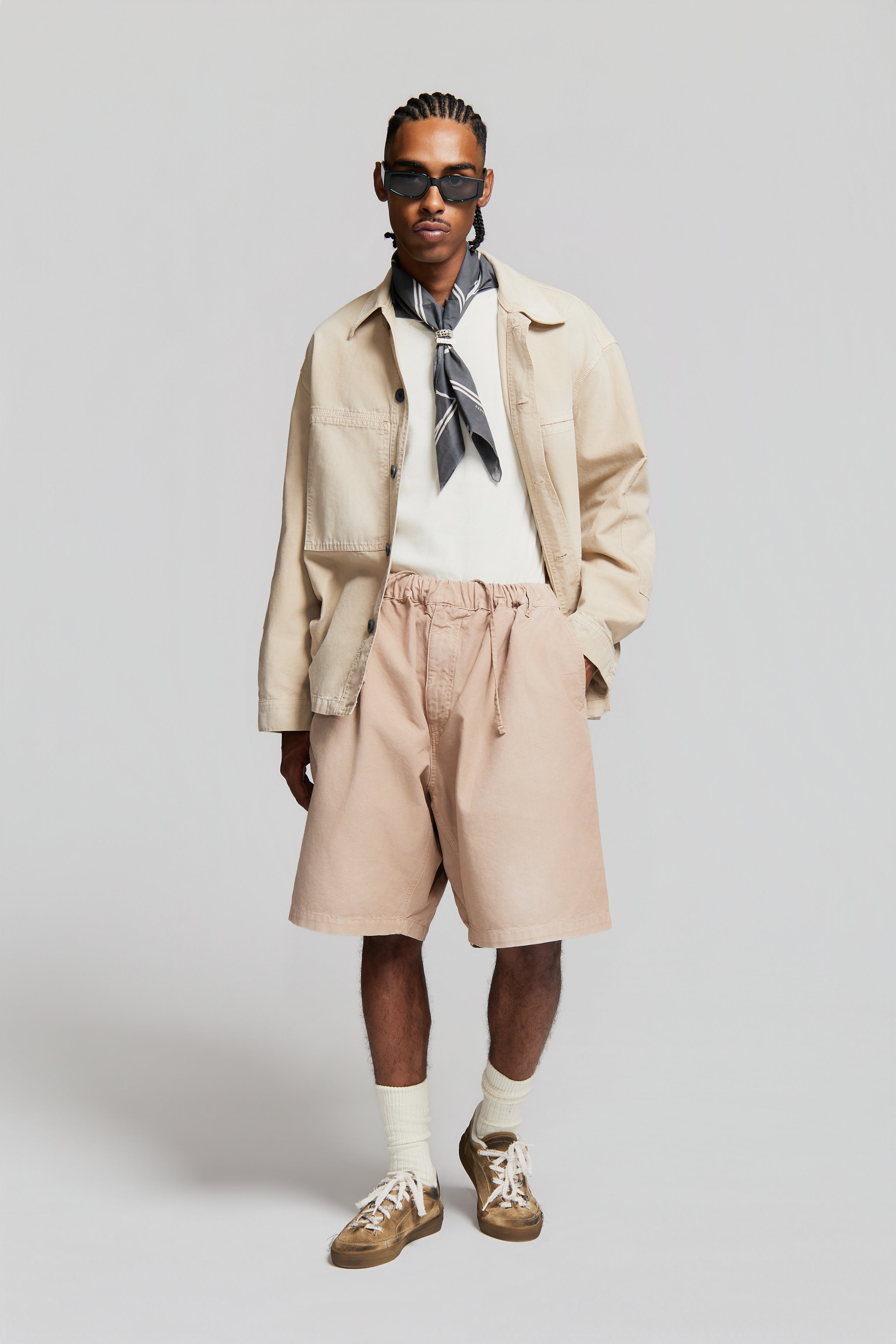 ASH OVERSHIRT SAND