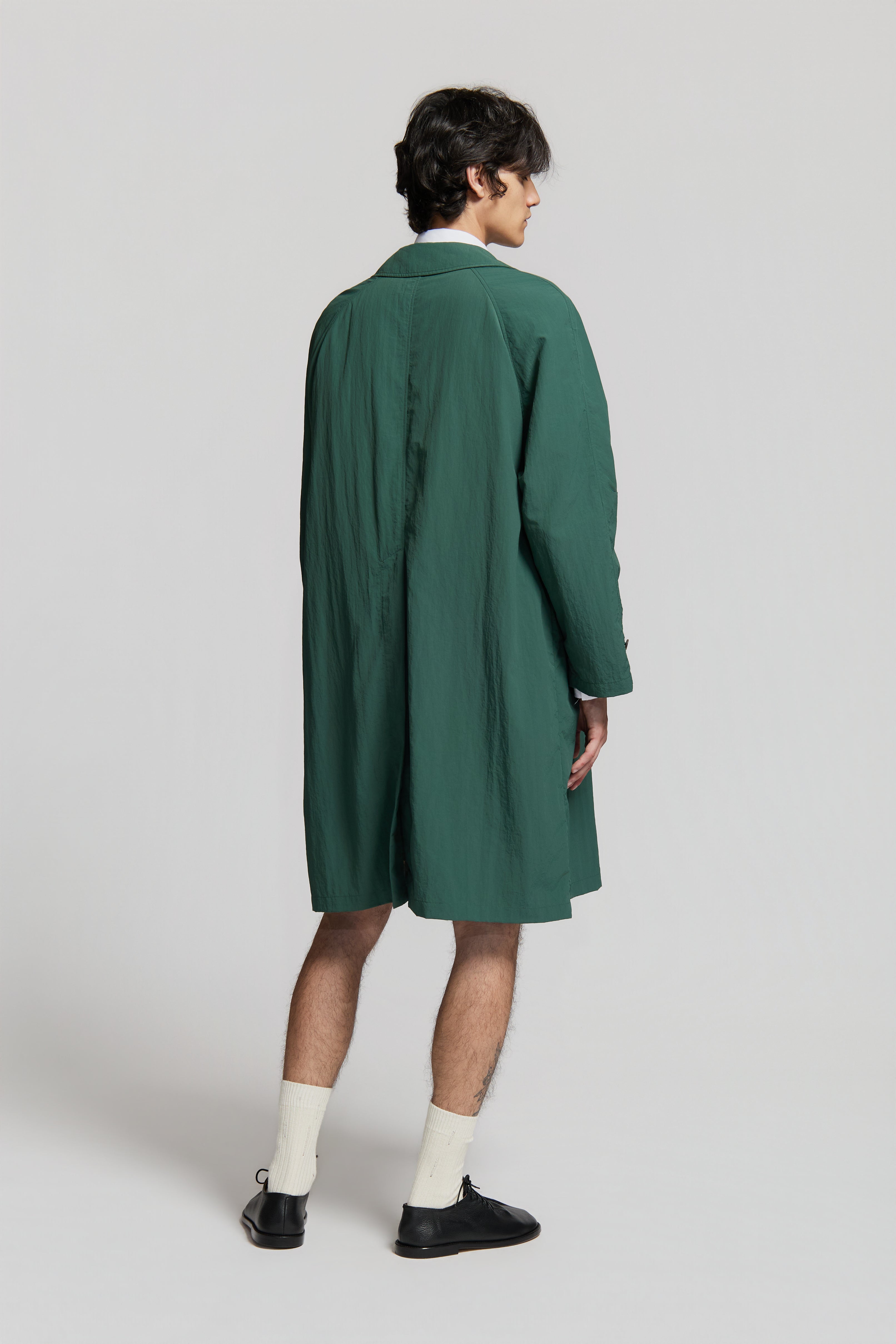 YOSHI TRENCH FOREST GREEN