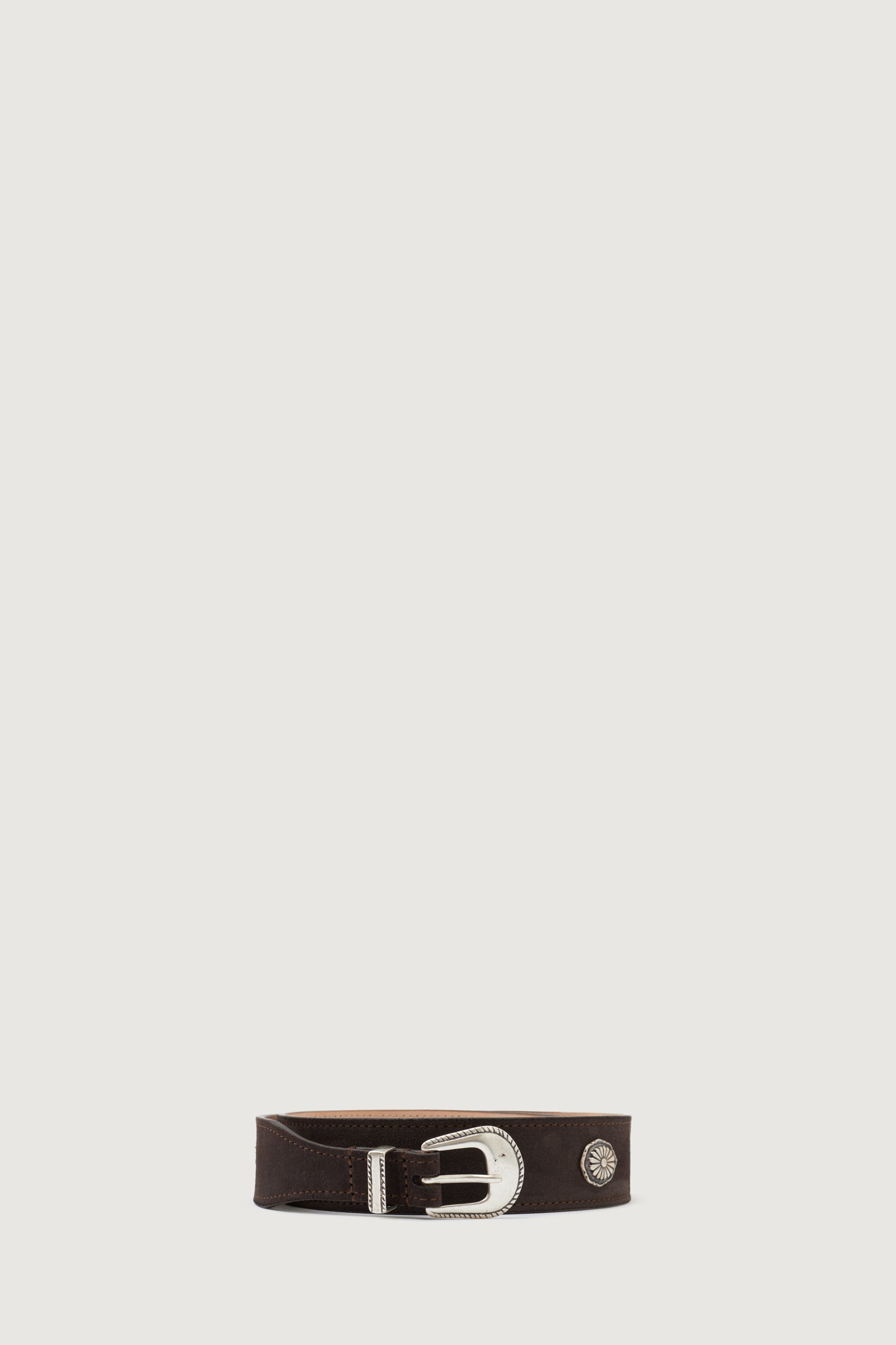 EDUARDO BELT DARK BROWN