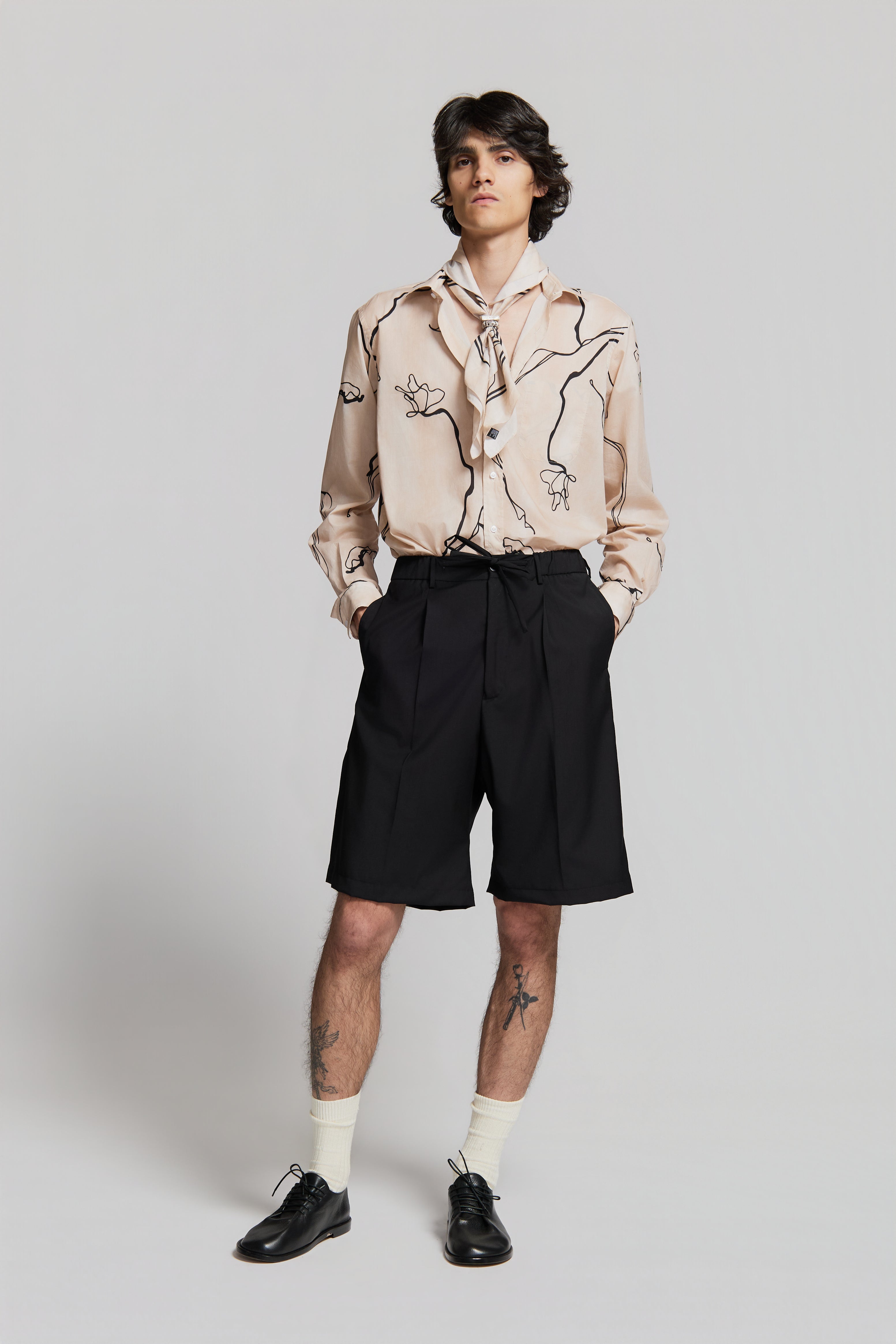 paura-Ake Shorts Black-15DP40030000001