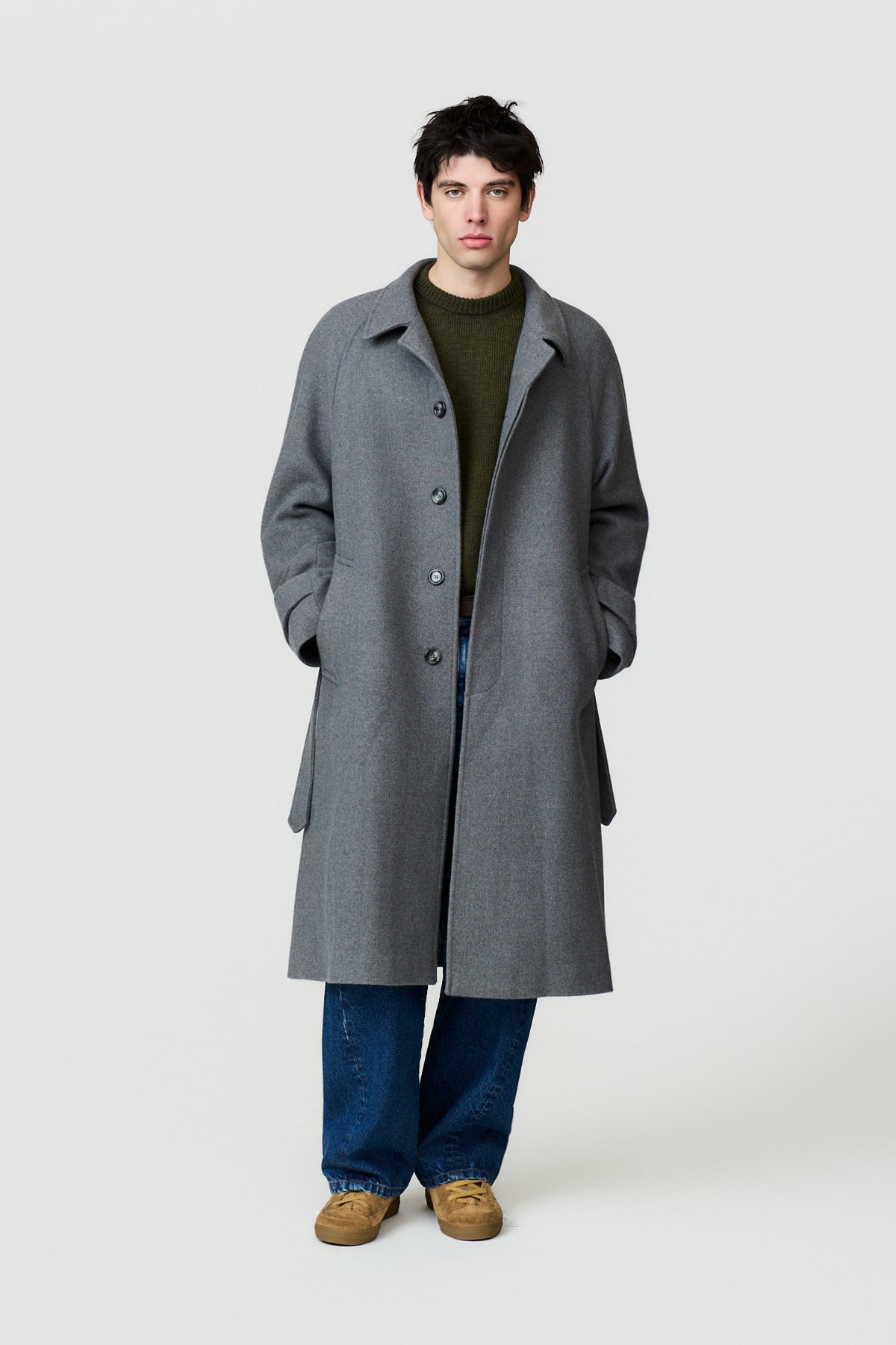 paura-Arthur Coat - Dark Grey-14DP00010000733