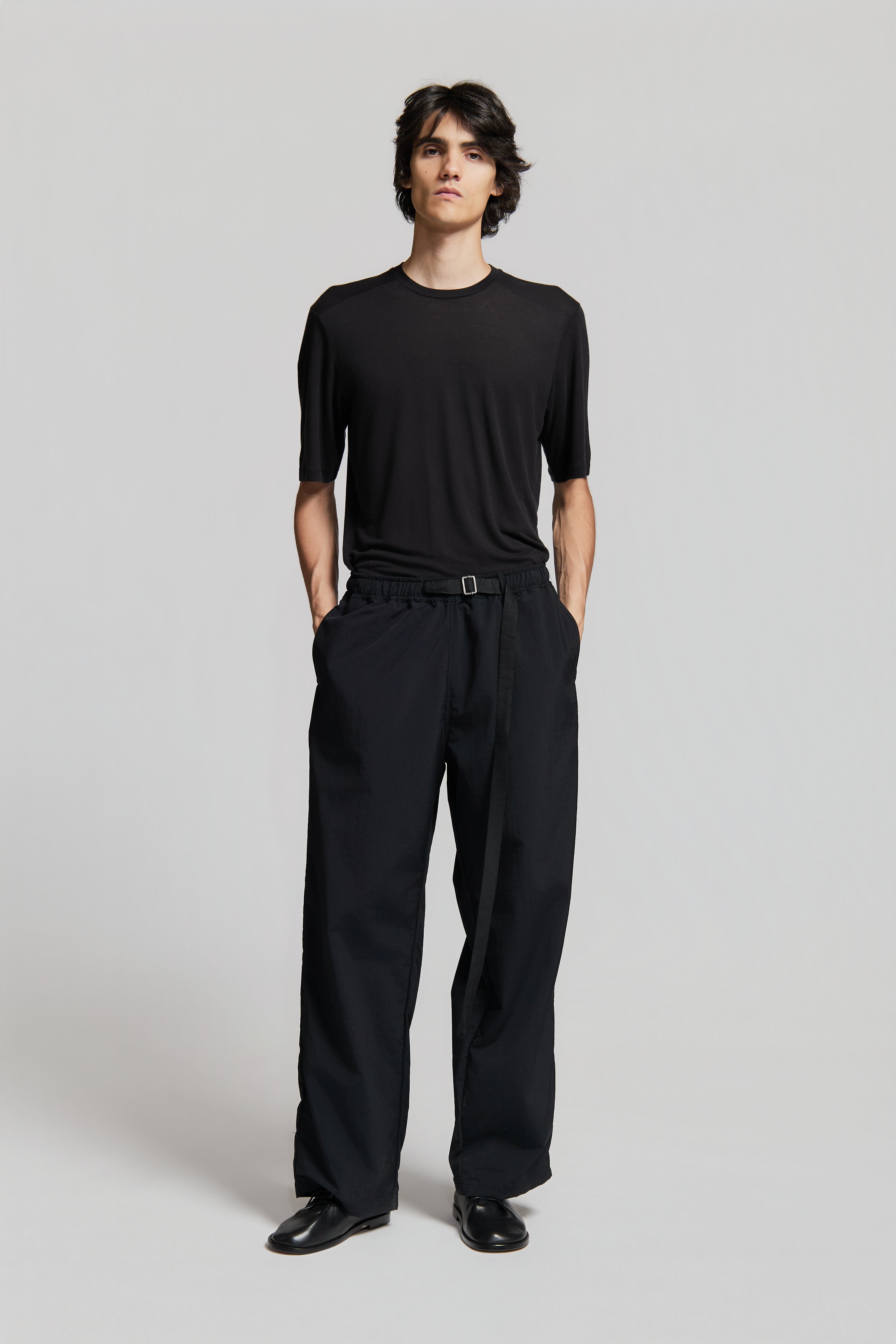 paura-Brooklyn Pants Black-15DP40150000001