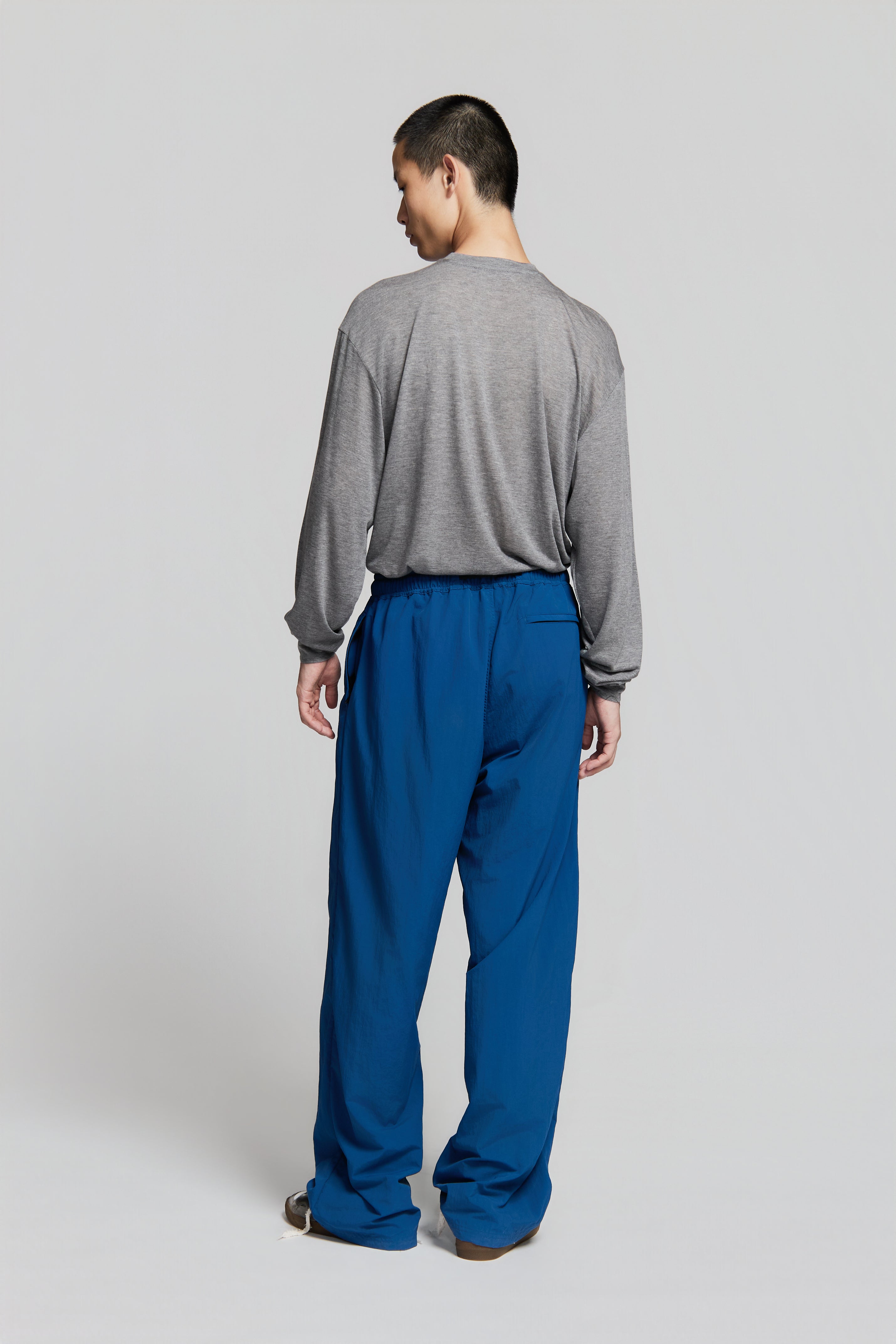 paura-Brooklyn Pants Steel Blue-15DP40150000008