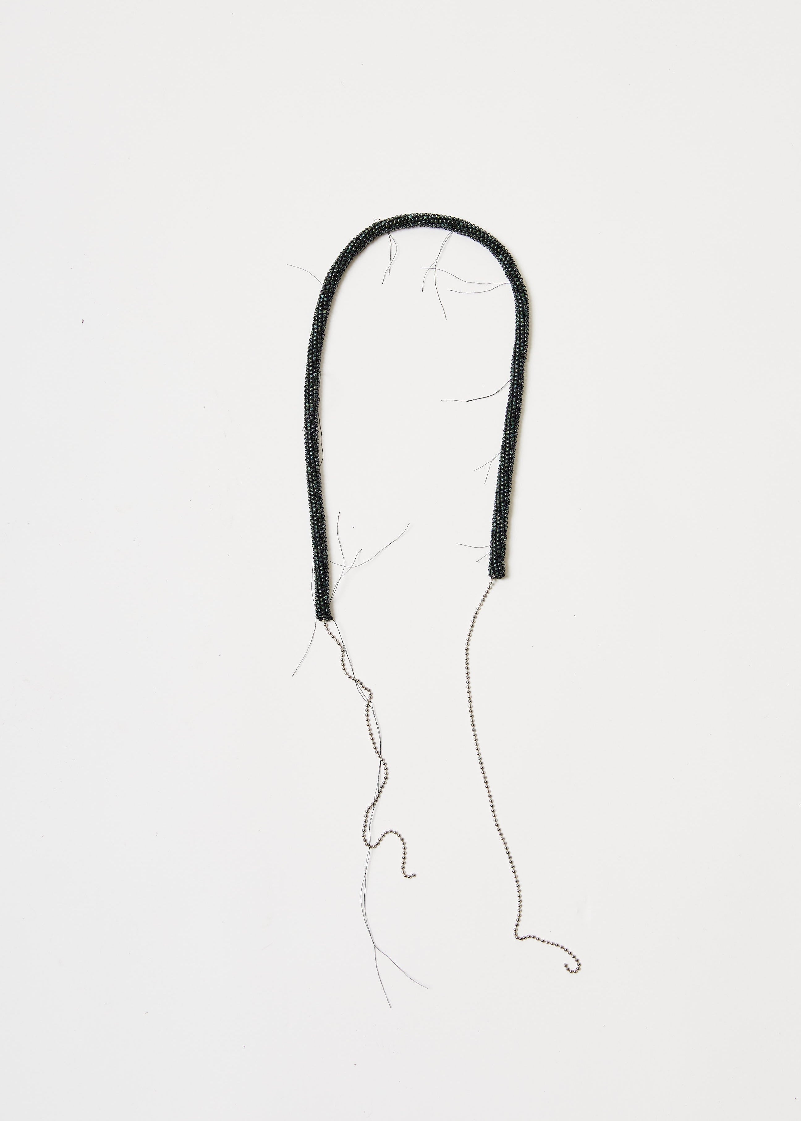 paura-Carena Necklace Black/Silver-