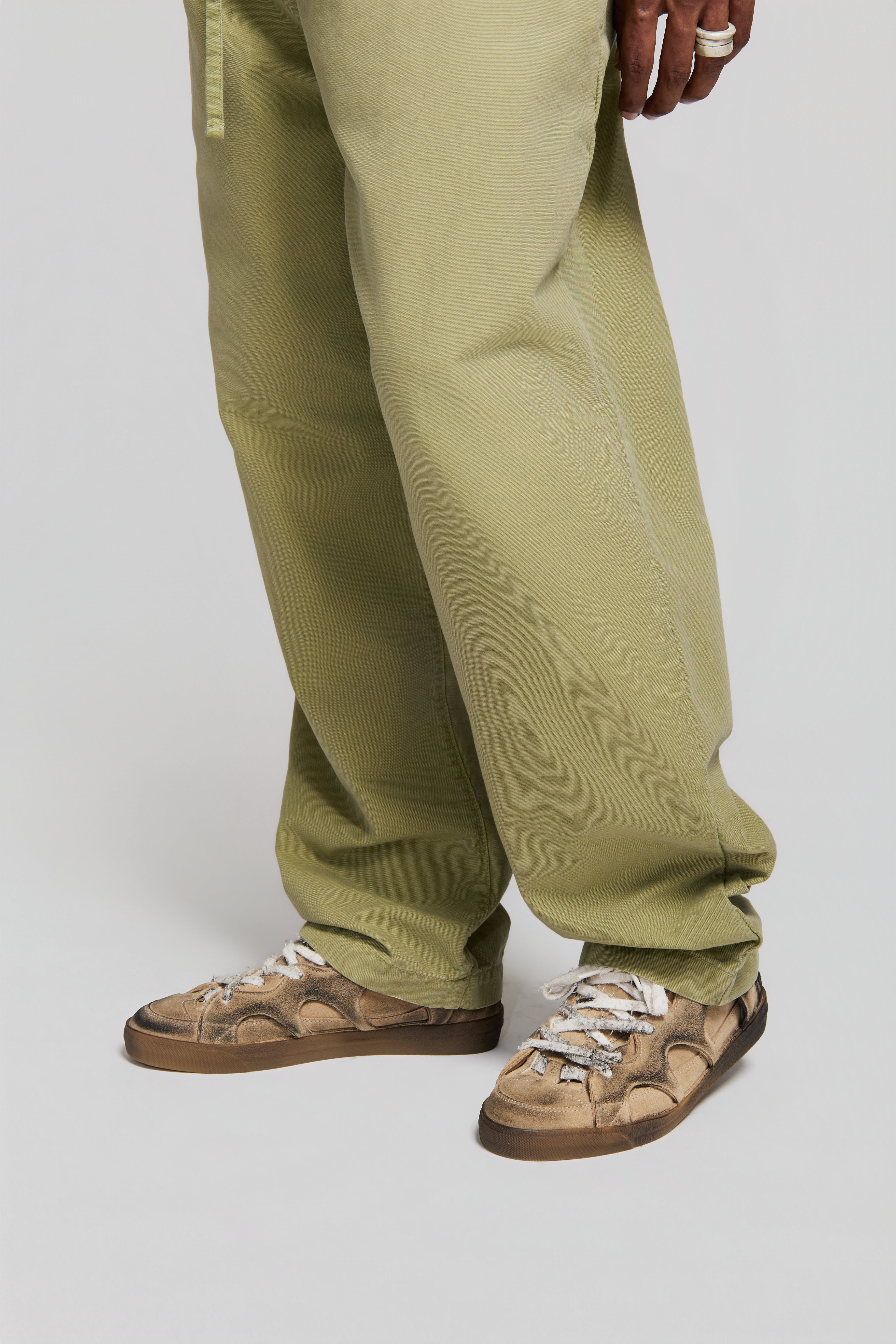 paura-Diogene Workwear Pants Sage-15DP40090000014