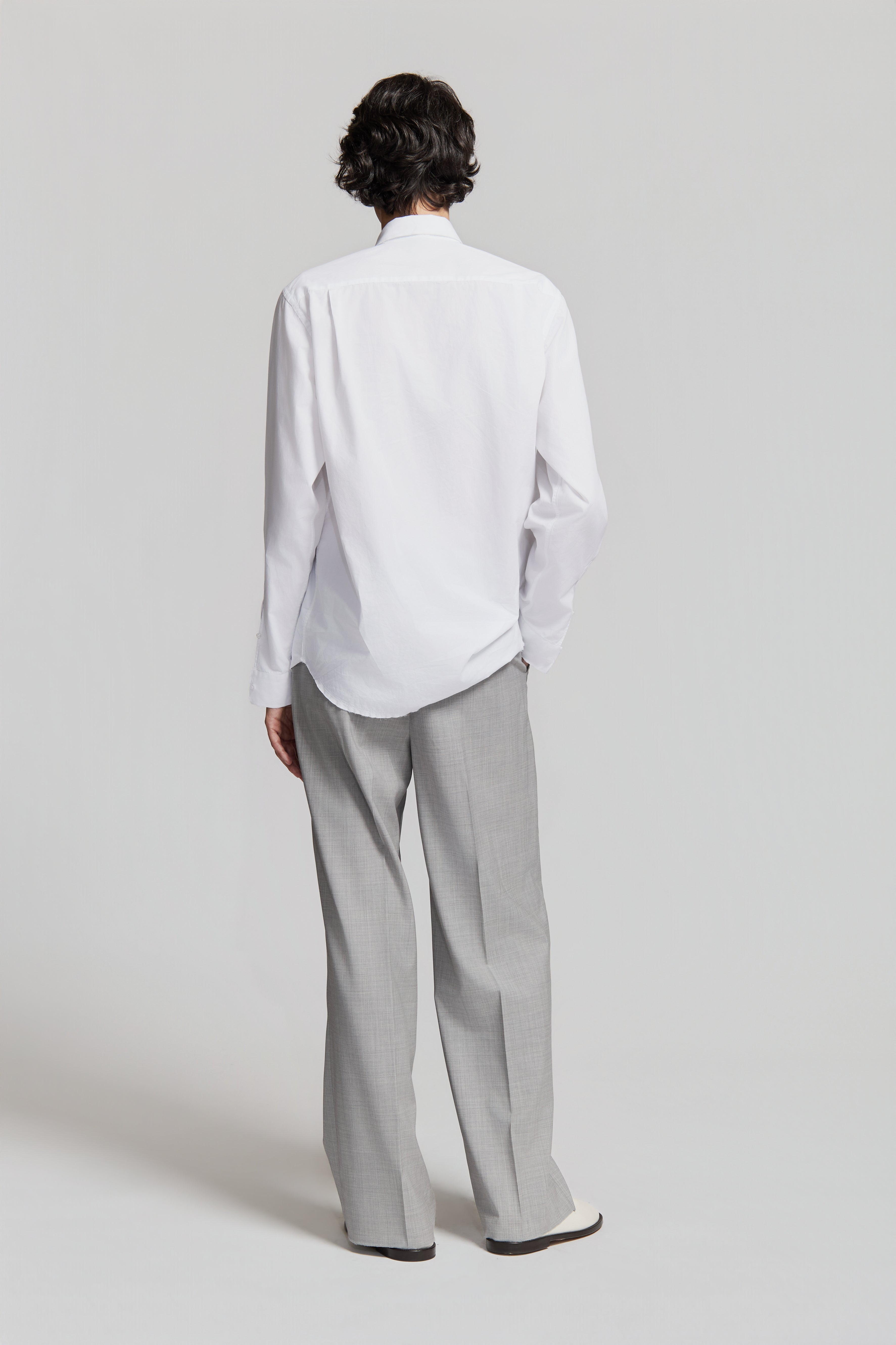 paura-Egon Classic Pants Pearl Grey-15DP40040000004