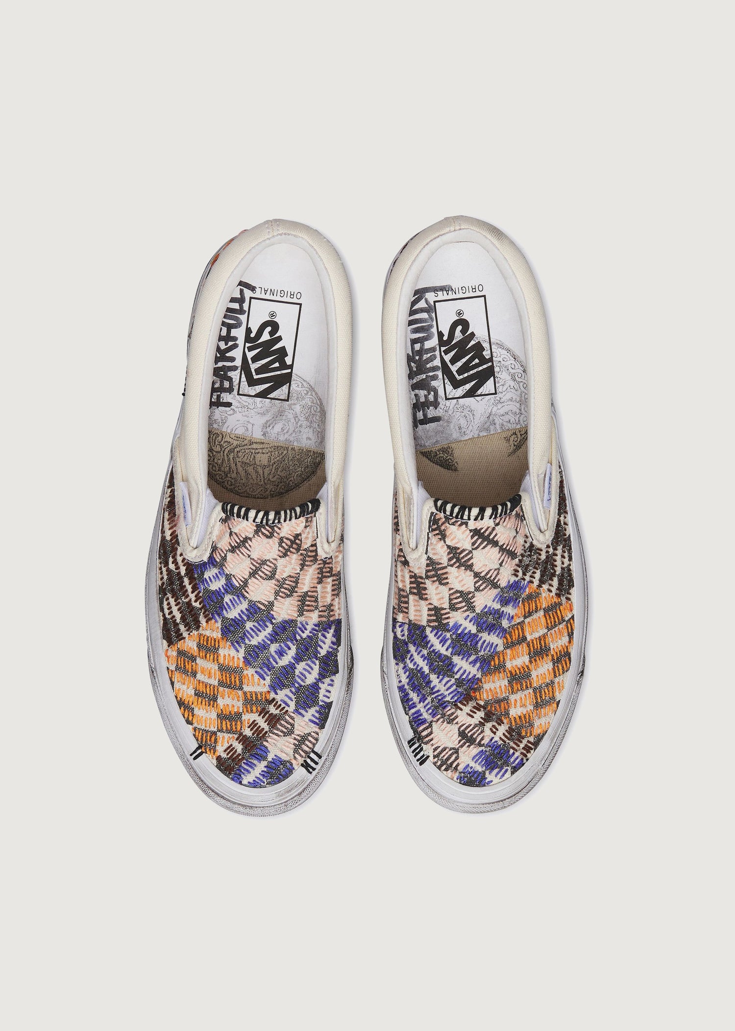 paura-FEARFULLY VANS CLASSIC SLIP-ON-