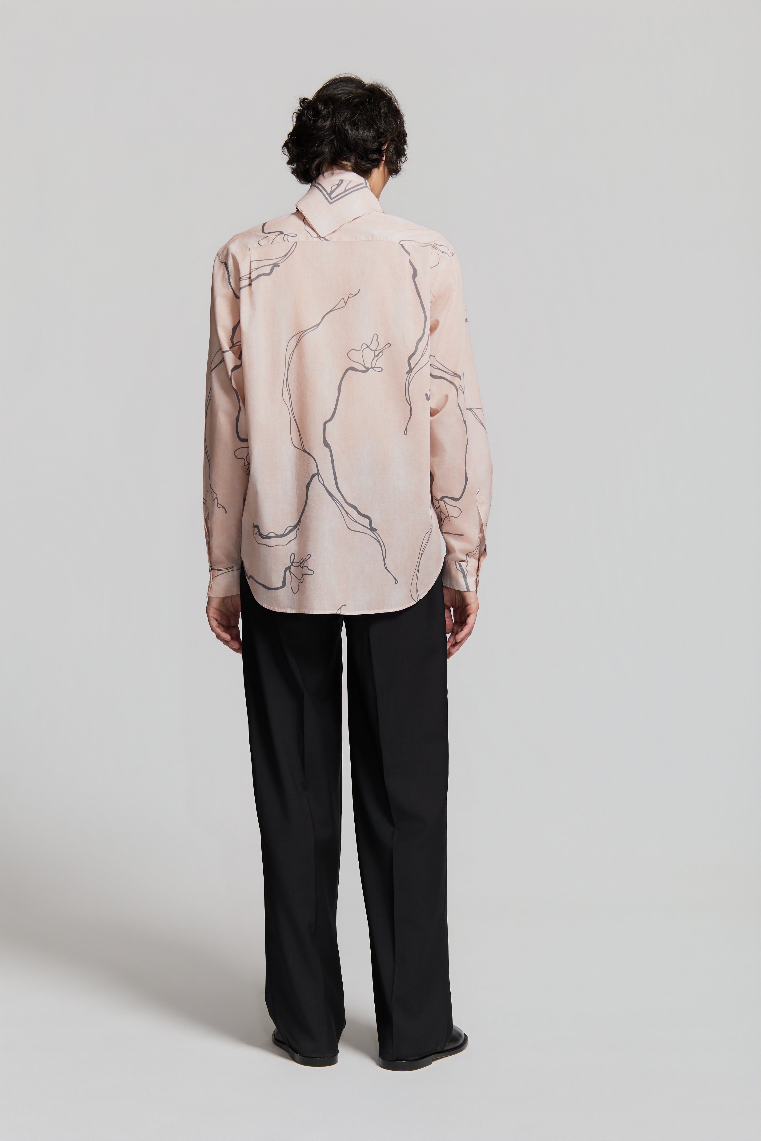 paura-Fedone Shirt Pink/Grey-15DP20030000026