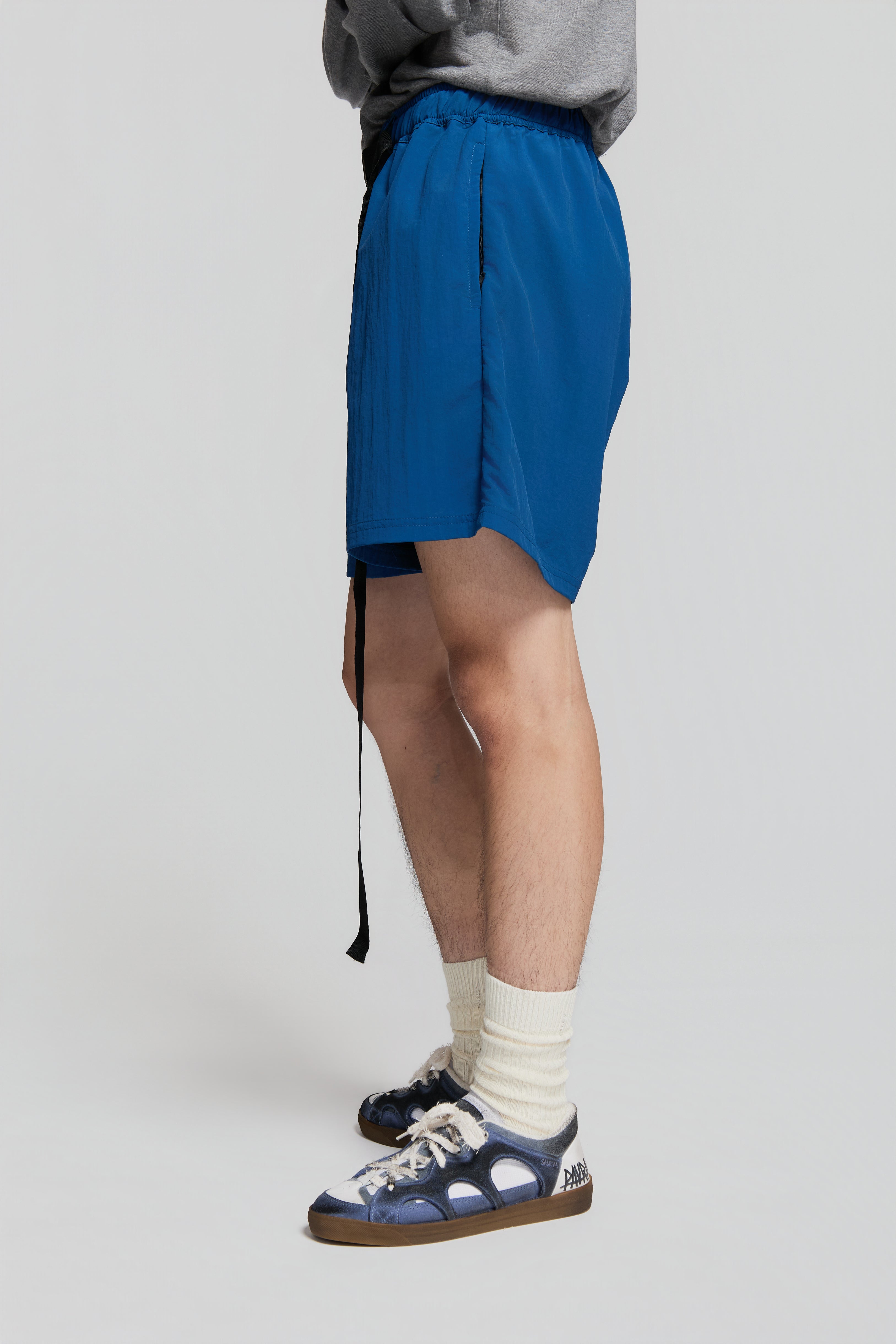 paura-Harlem Shorts Steel Blue-15DP40160000008