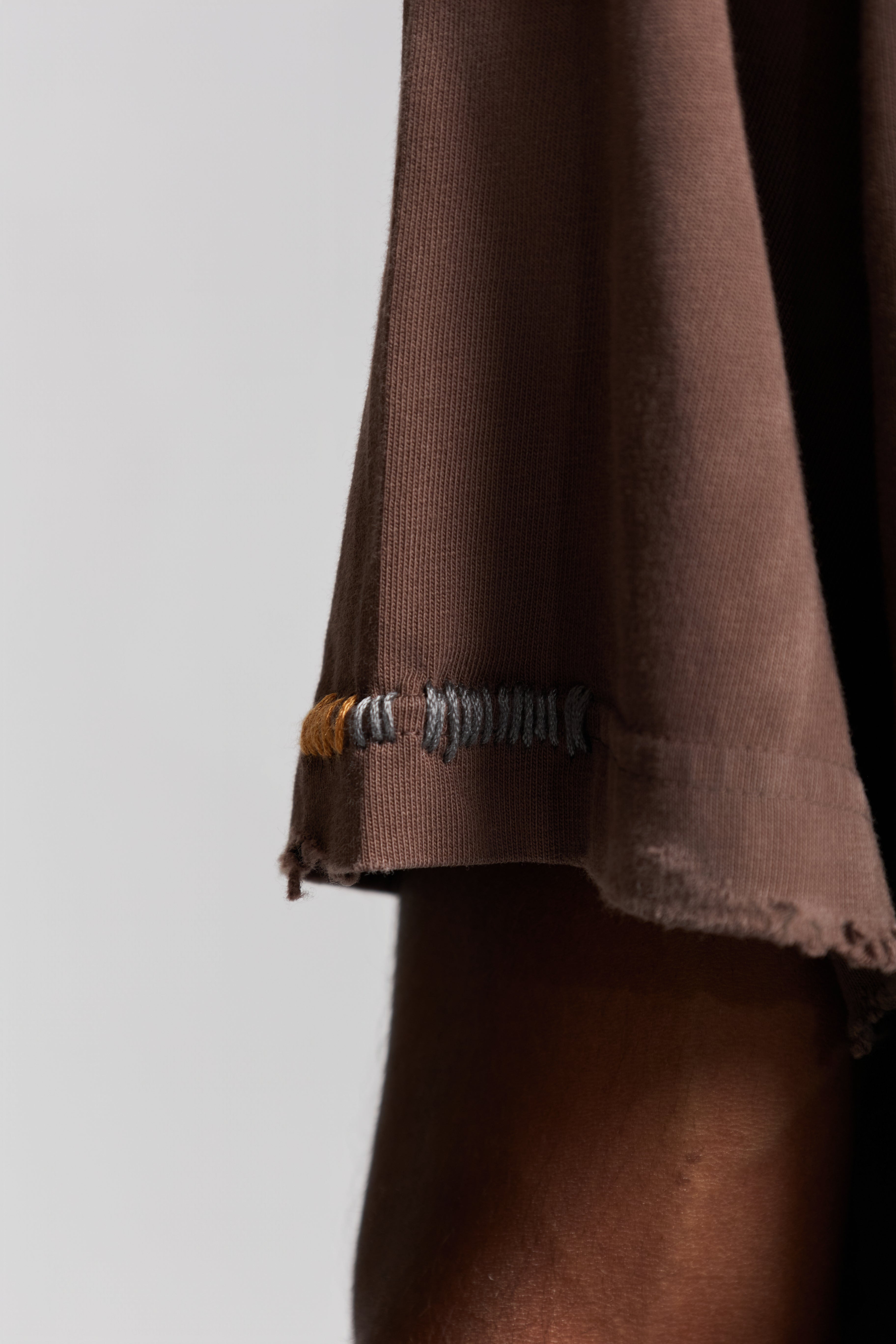 paura-Kansas Regular T-Shirt Brown-15DP10050000016