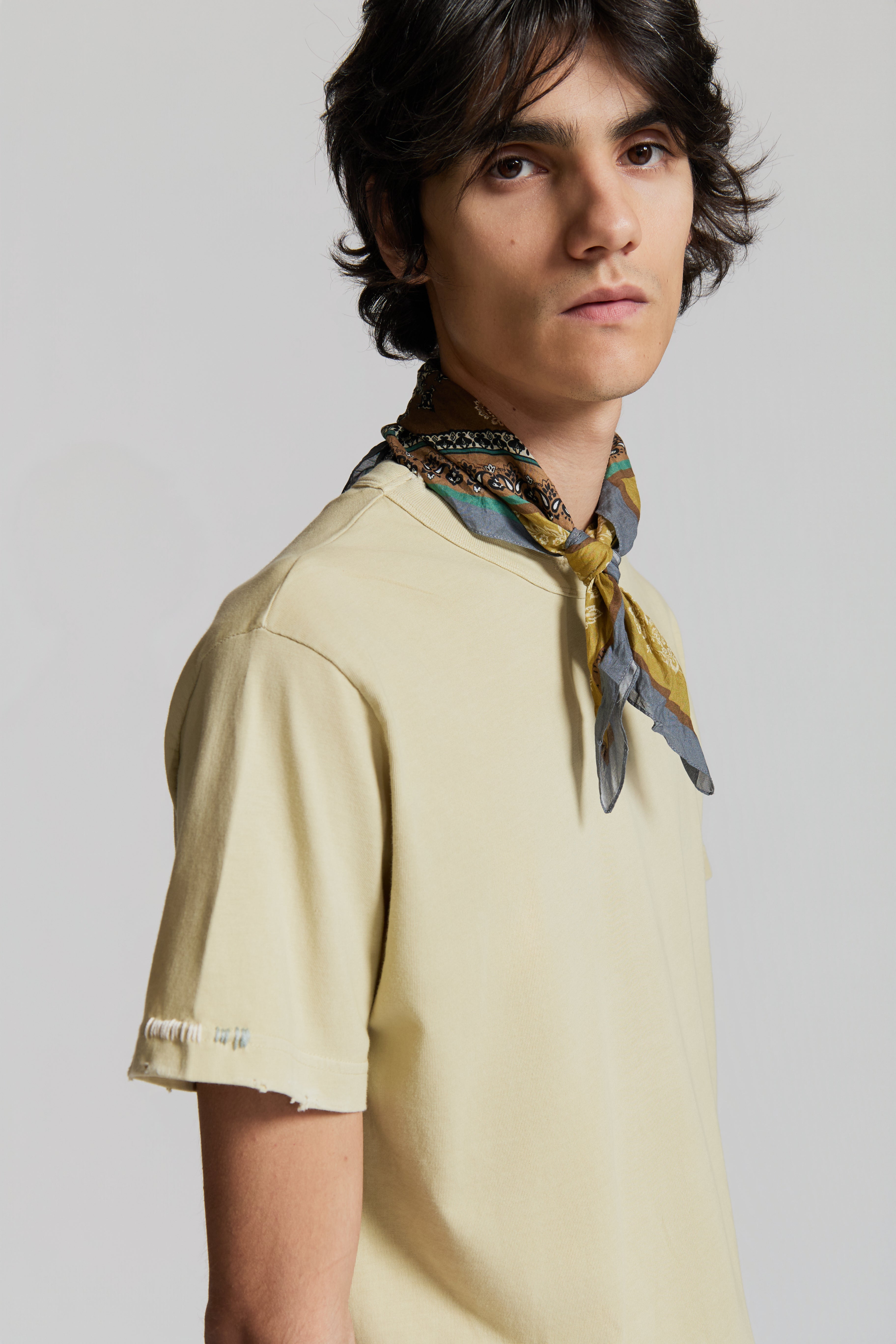 paura-Kansas Regular T-Shirt Sage-15DP10050000014