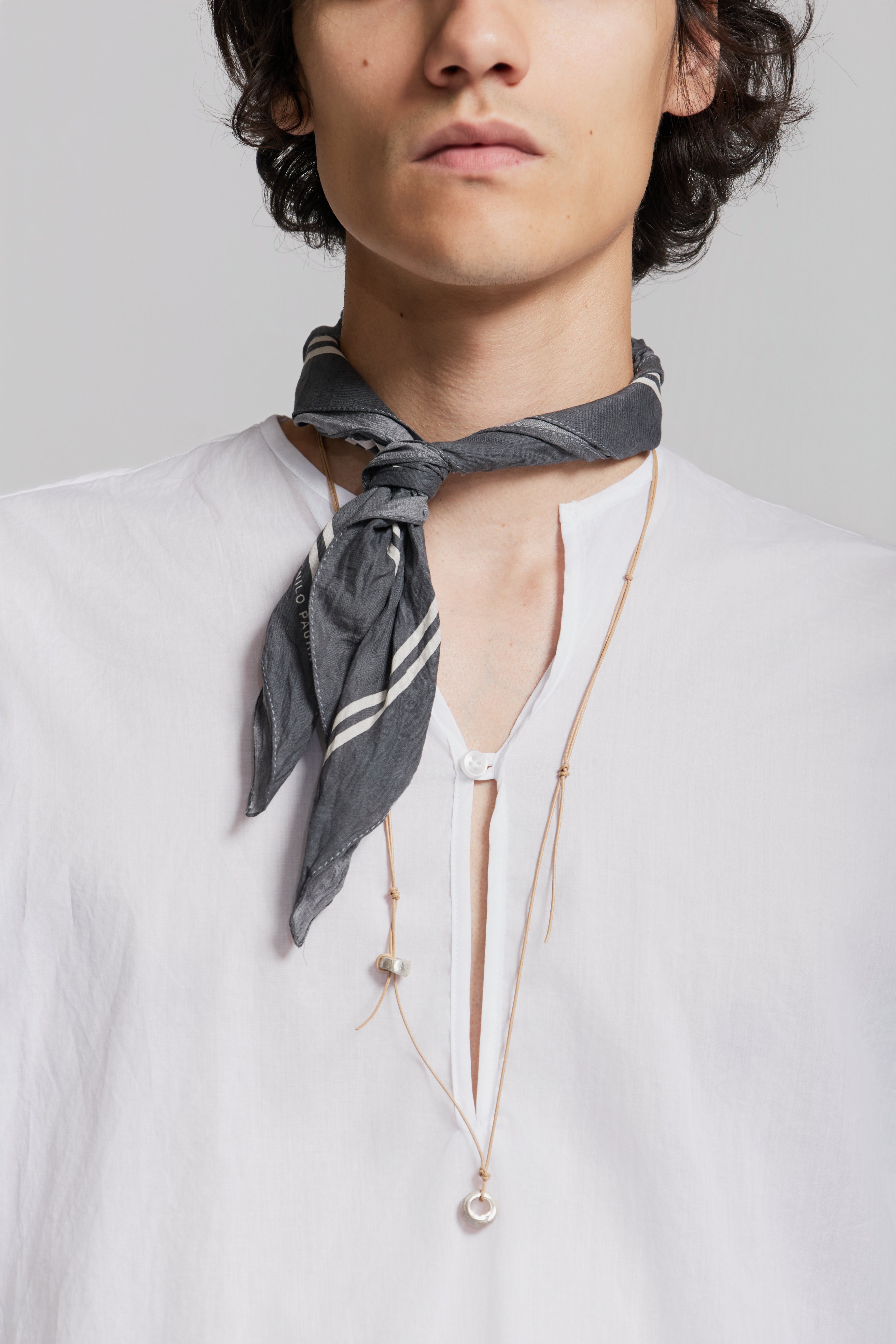 paura-Kaos Bandana Black/White-