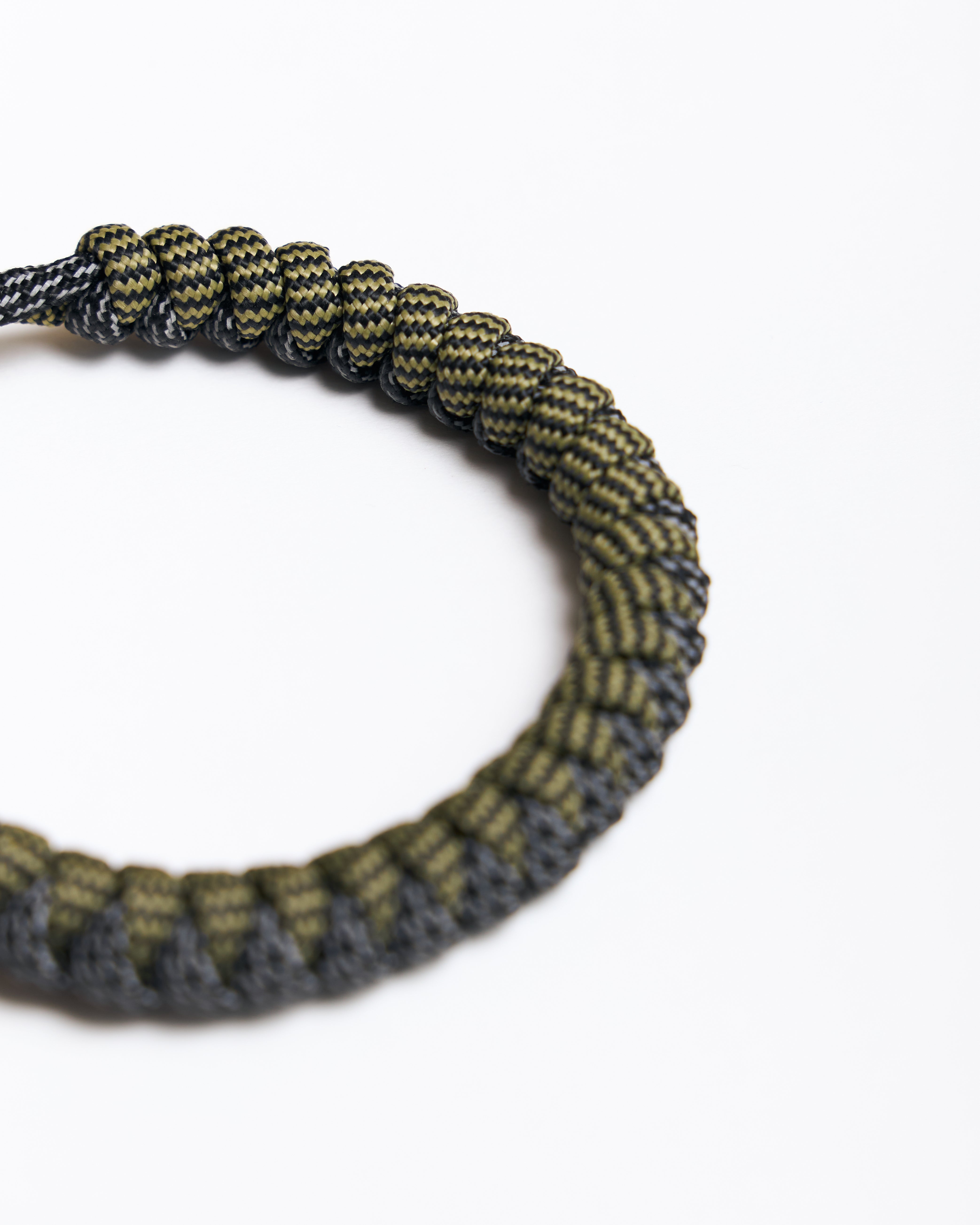 paura-Knot Bracelet Military Green-