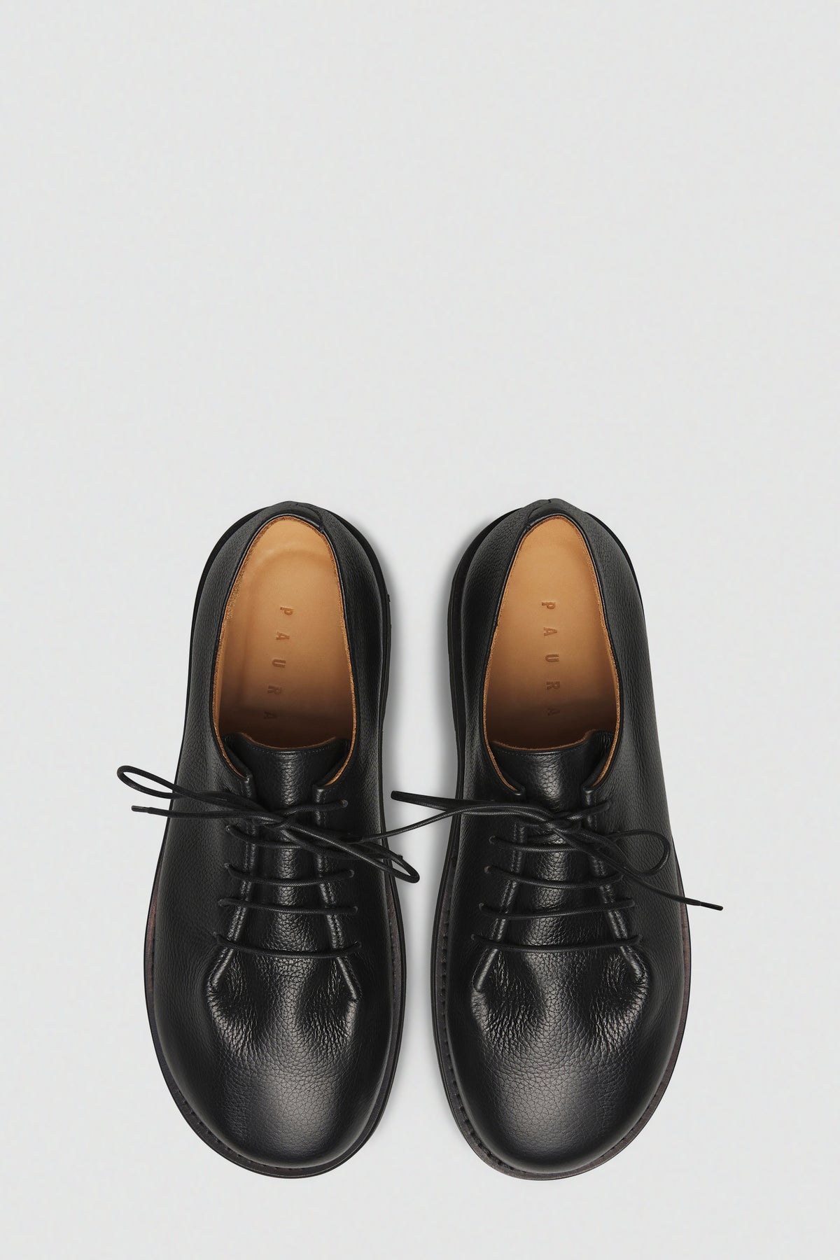 paura-Lucio Lace-Up Shoes - Black-16DP90070000001