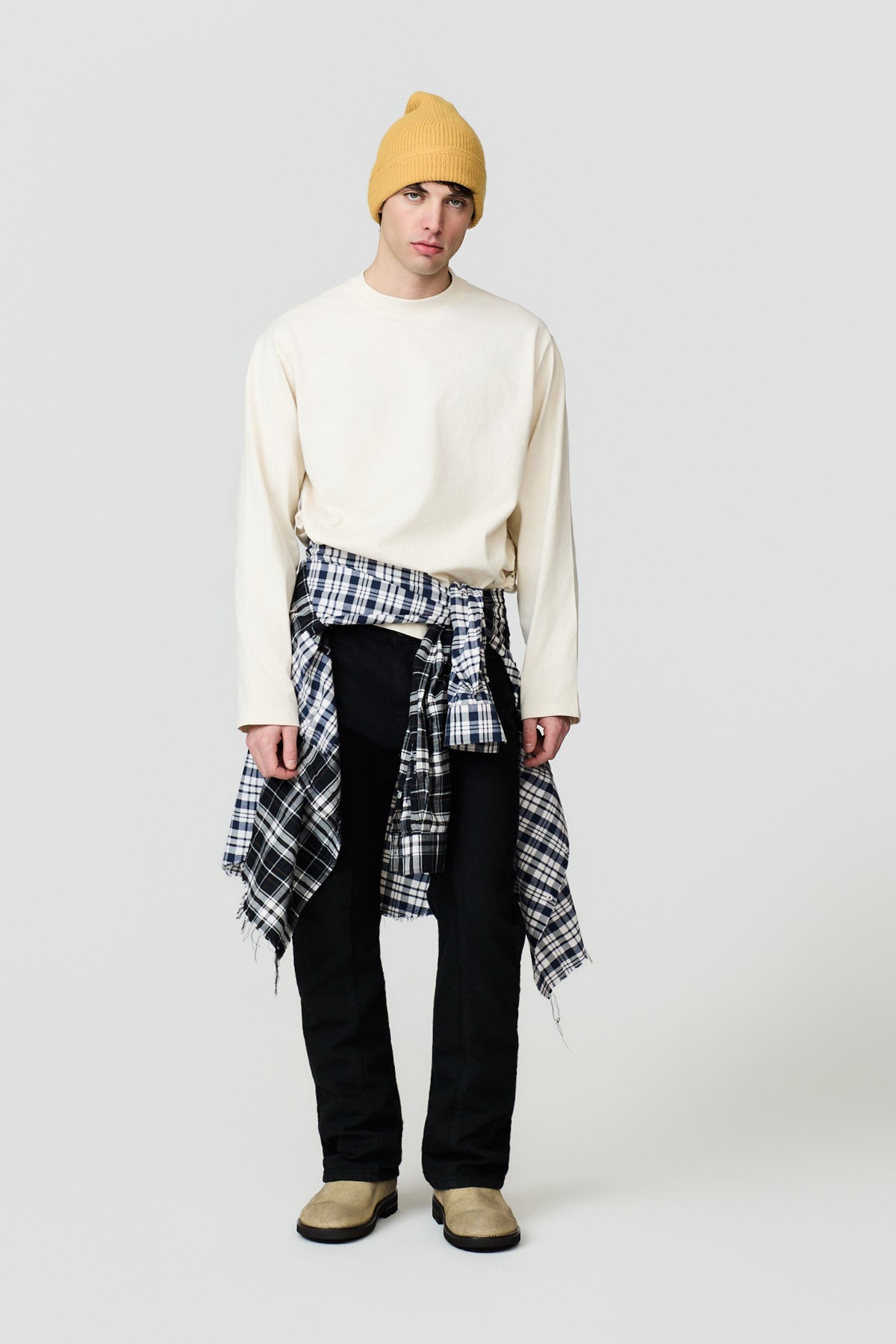 paura-Manuelito Long Sleeve - Milk-16DP10062040067