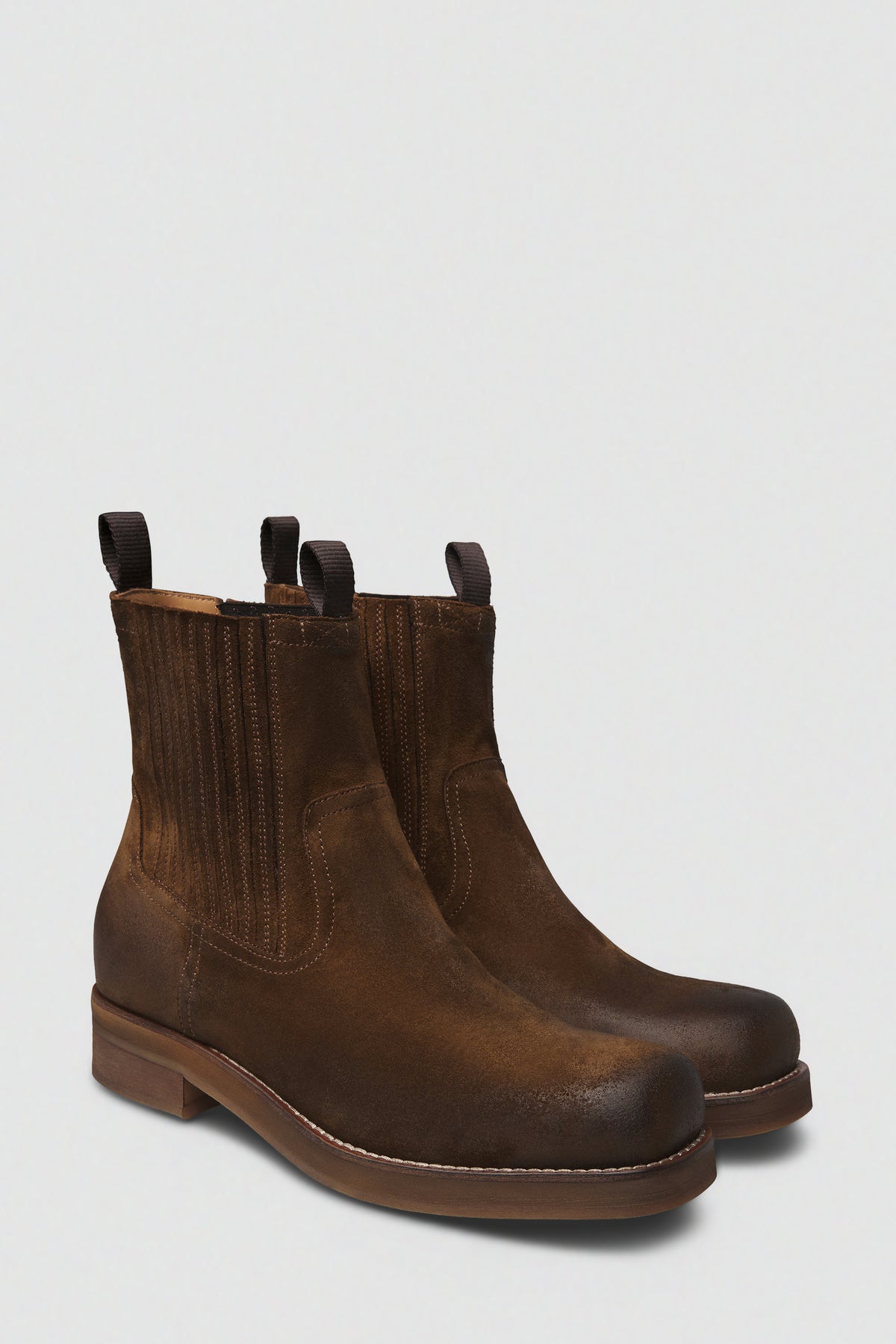 paura-Nessuno Low Boot - Tobacco-14DP4052000073