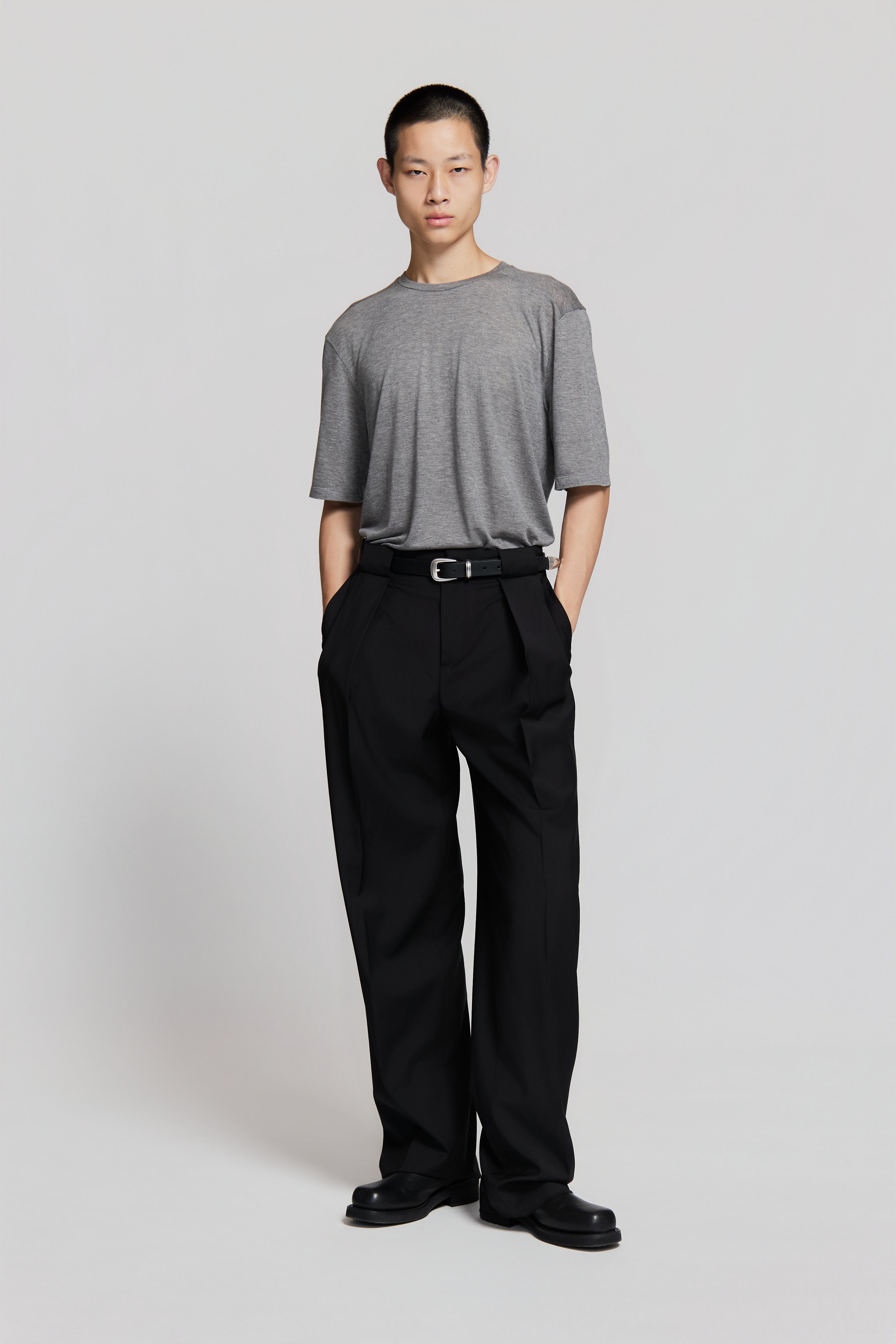paura-Noge Classic Pants Black-15DP40050000001