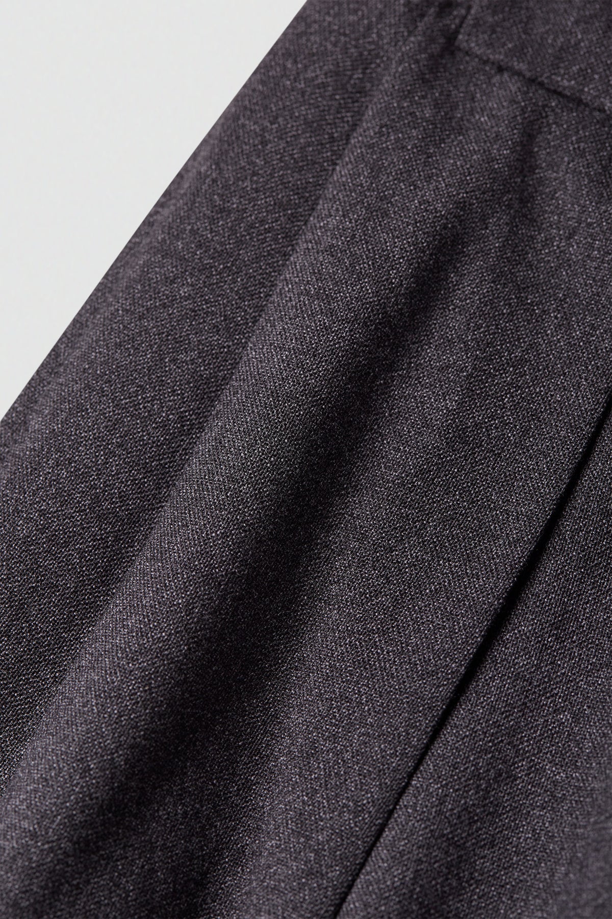 paura-Noge Wide-Leg Relaxed Trousers - Dark Grey-16DP50050000037