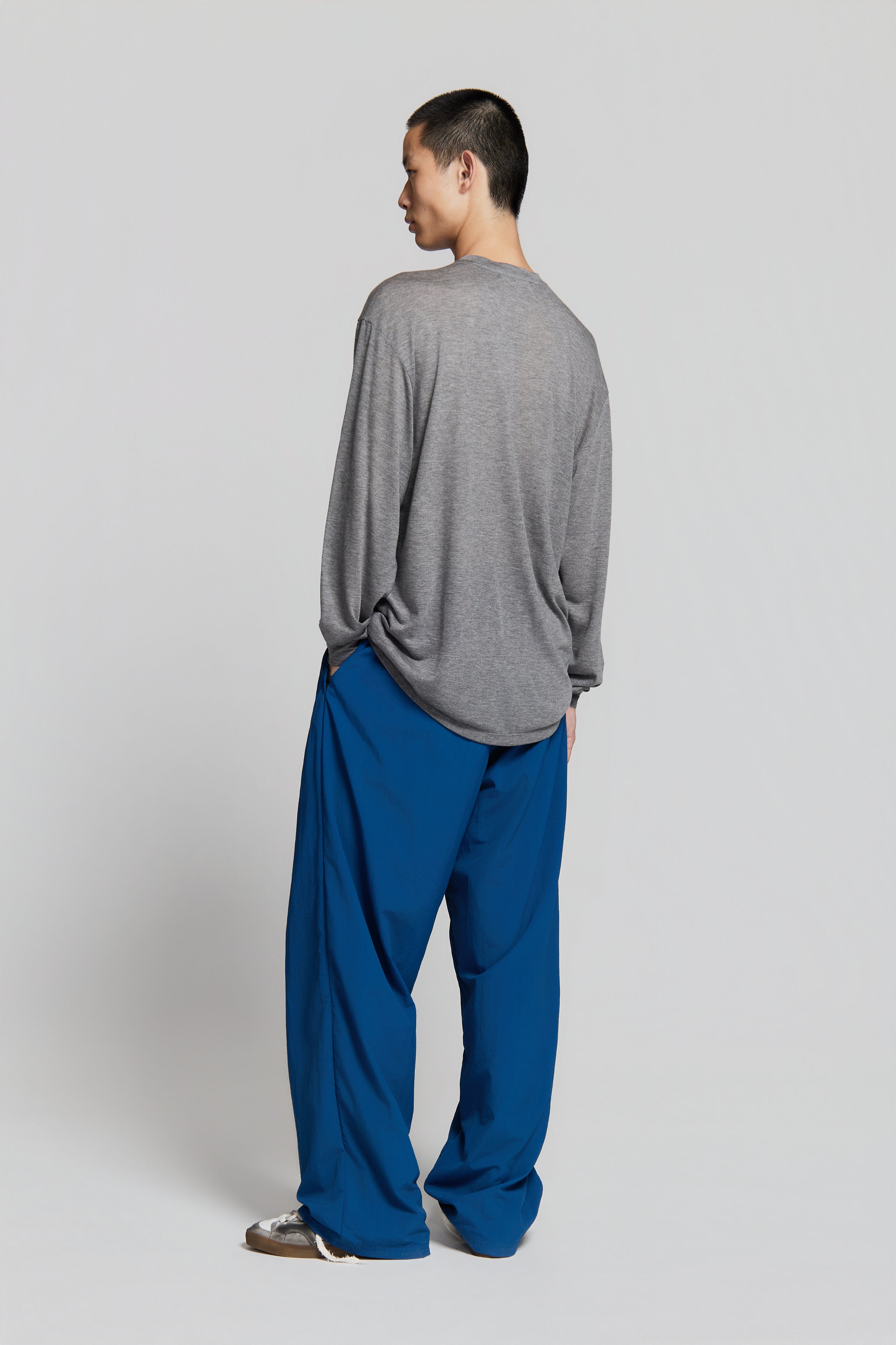 paura-Obi Longsleeve Medium Grey Melange-15DP10080000023