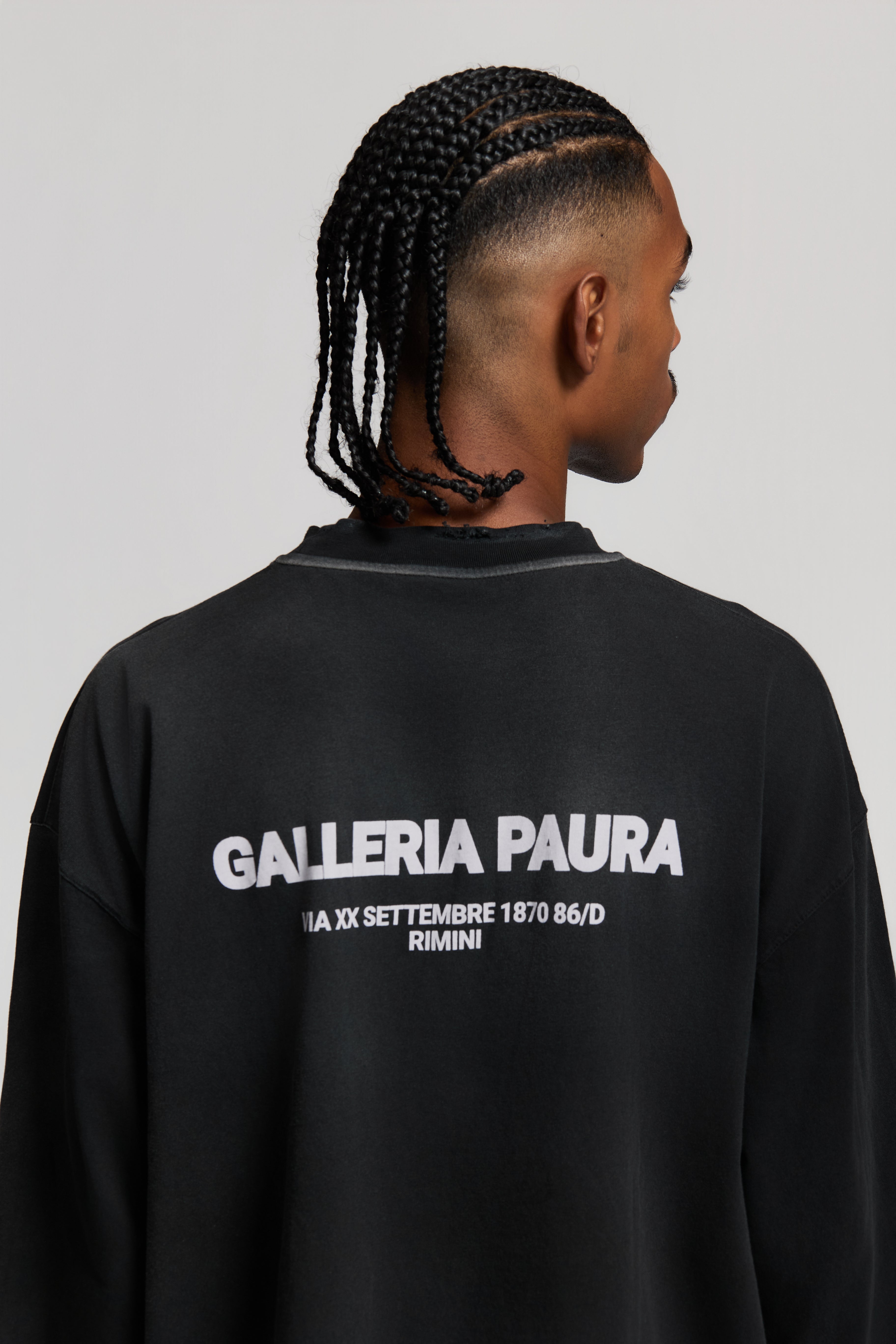 paura-Ollie Galleria Longsleeve Paura Hq Black-