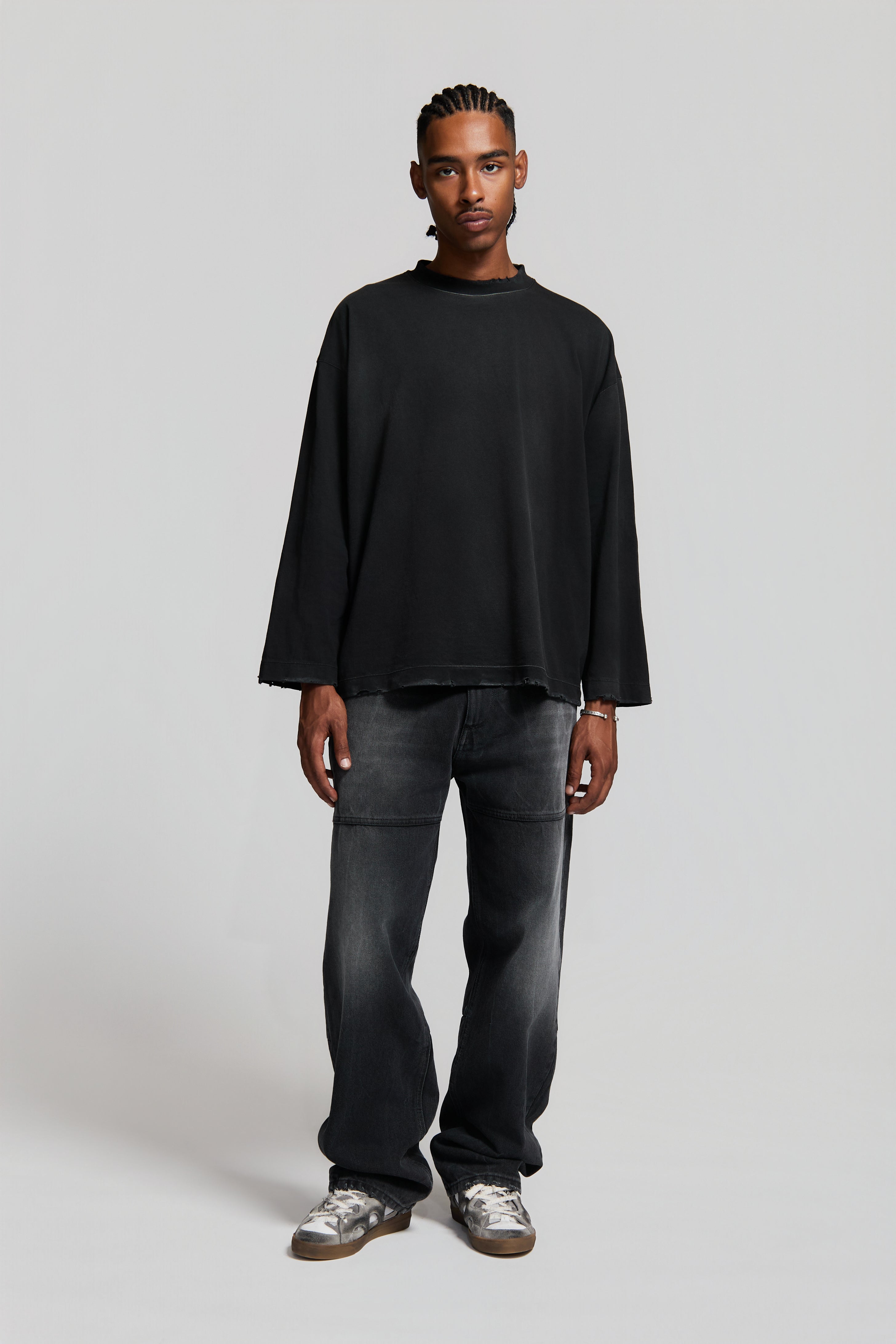 paura-Ollie Galleria Longsleeve Paura Hq Black-