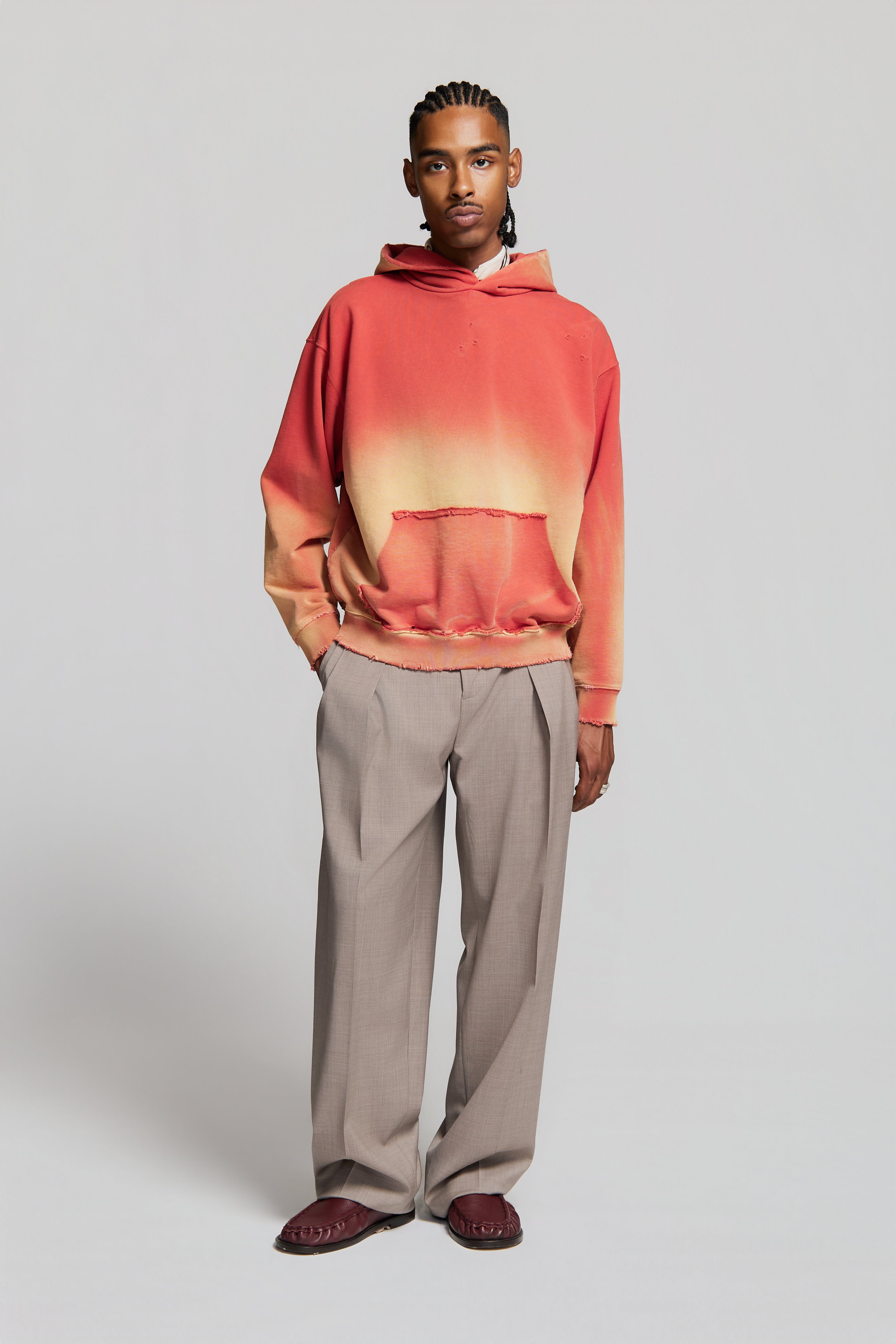 paura-Santi Galleria Paura Hoodie Hq Red-15DP30011010012