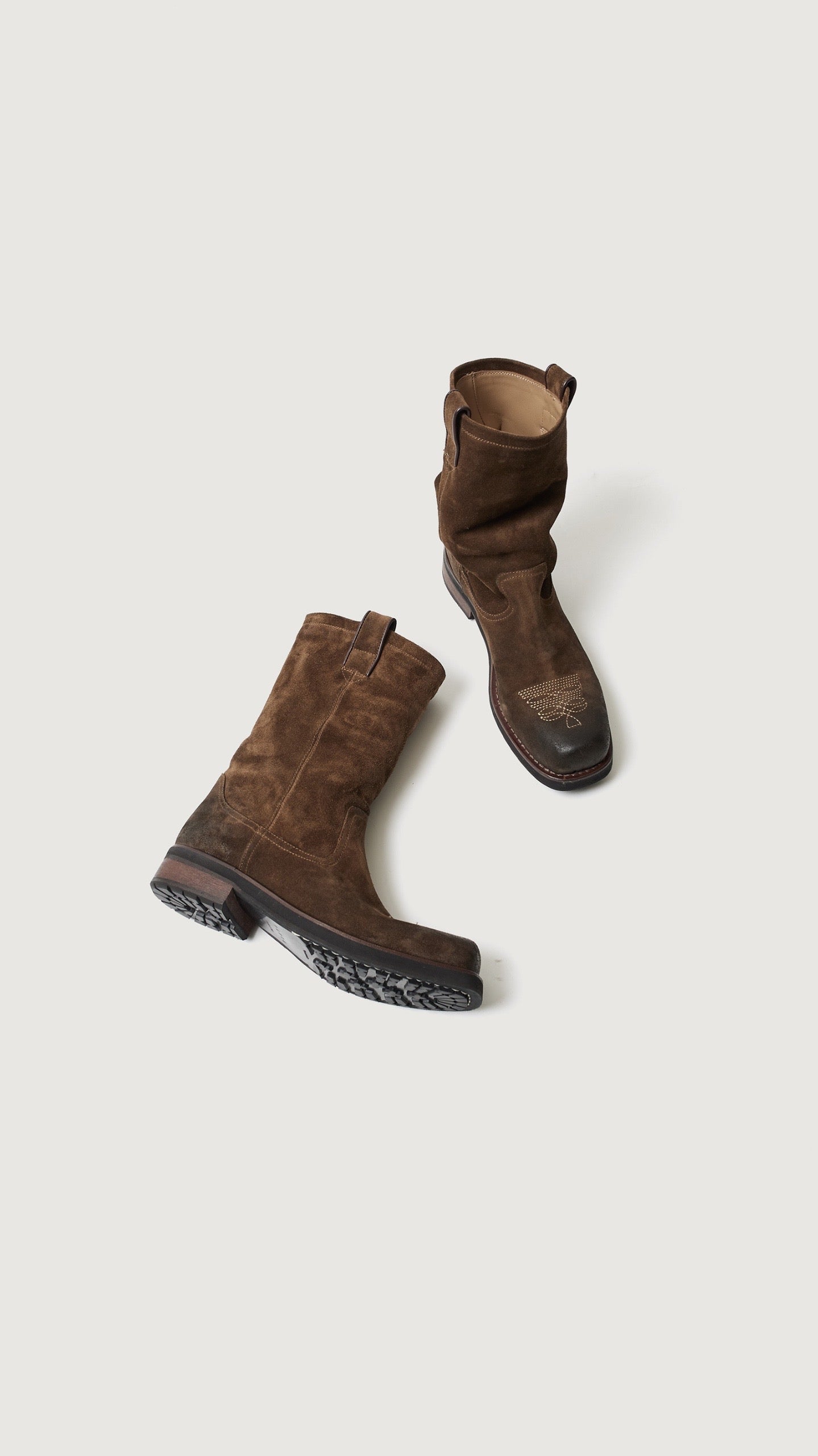 paura-Sentenza High Boot - Brown-14DP40530000725