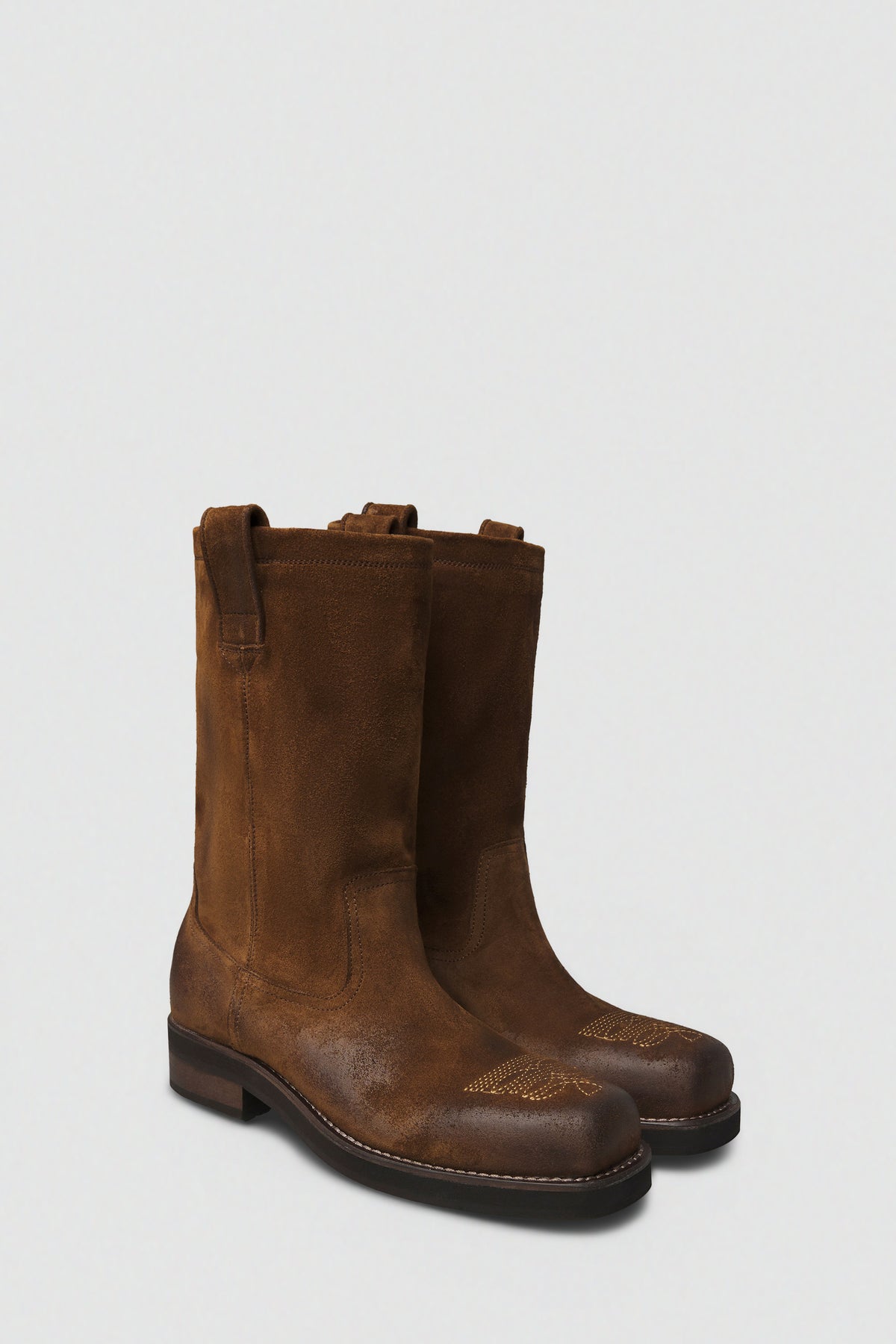 paura-Sentenza High Boot - Brown-14DP40530000725