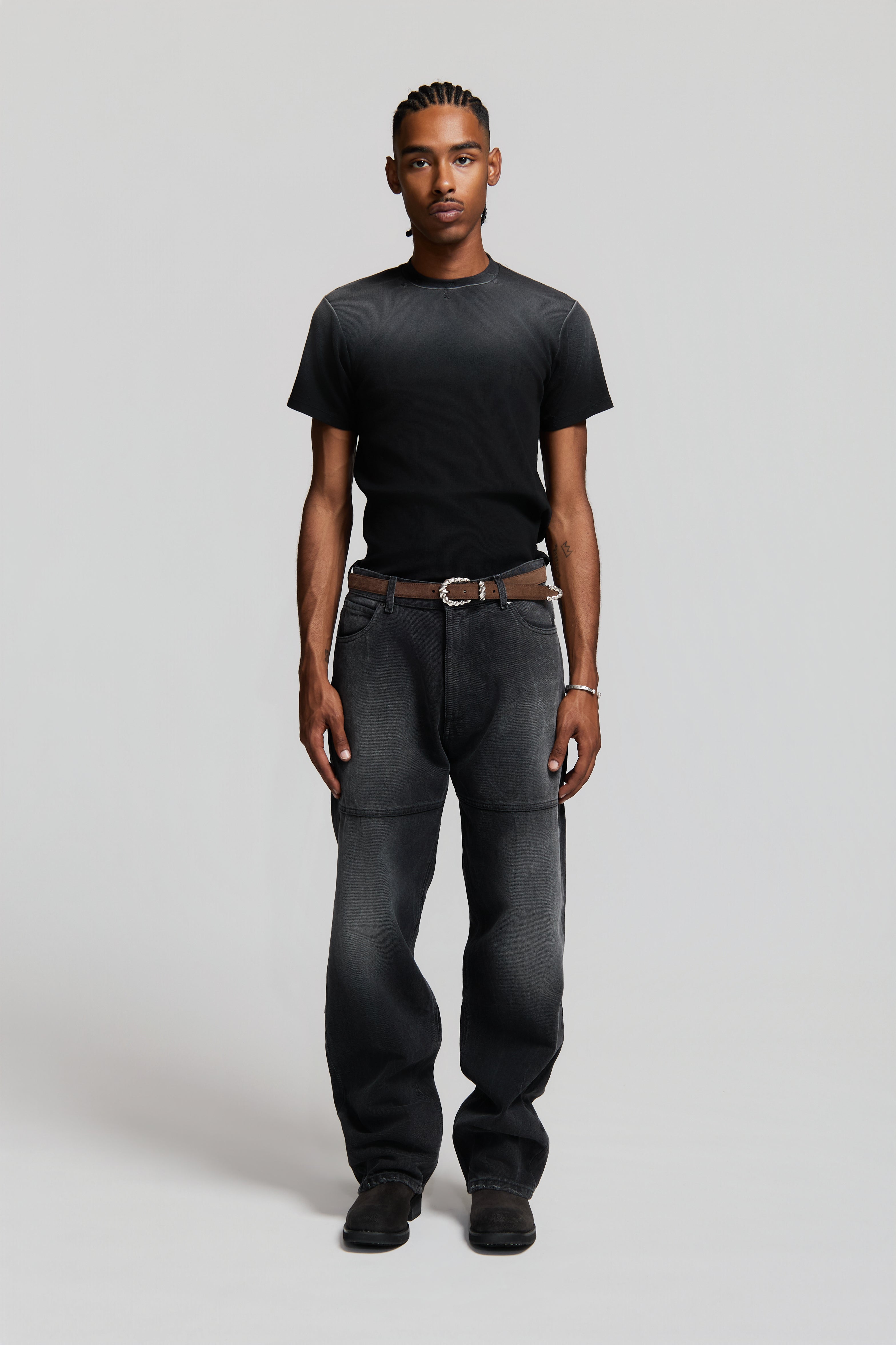 paura-Sofian Denim Black-15DP40120000001