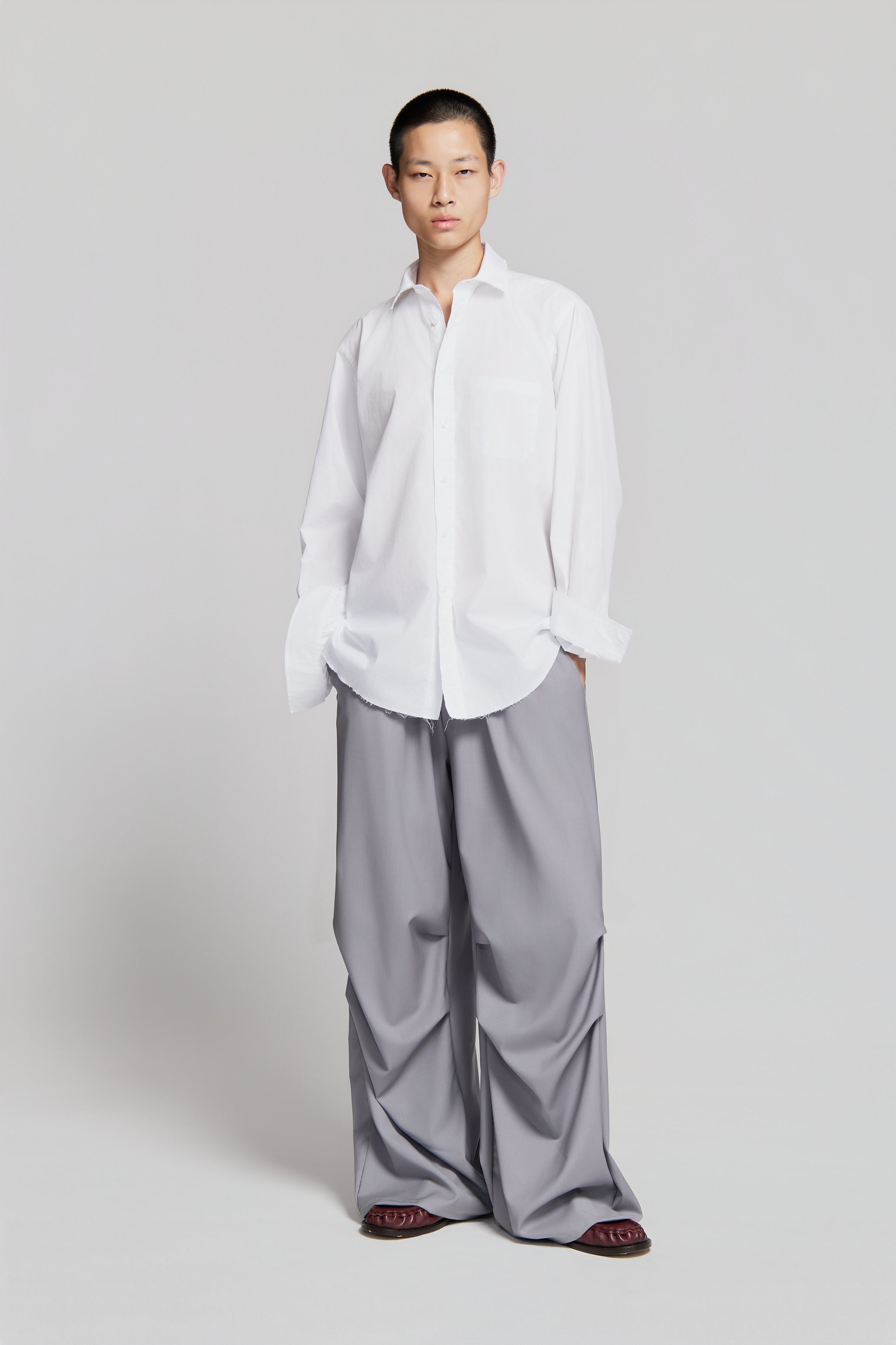 paura-Talete Shirt White-15DP20050000028
