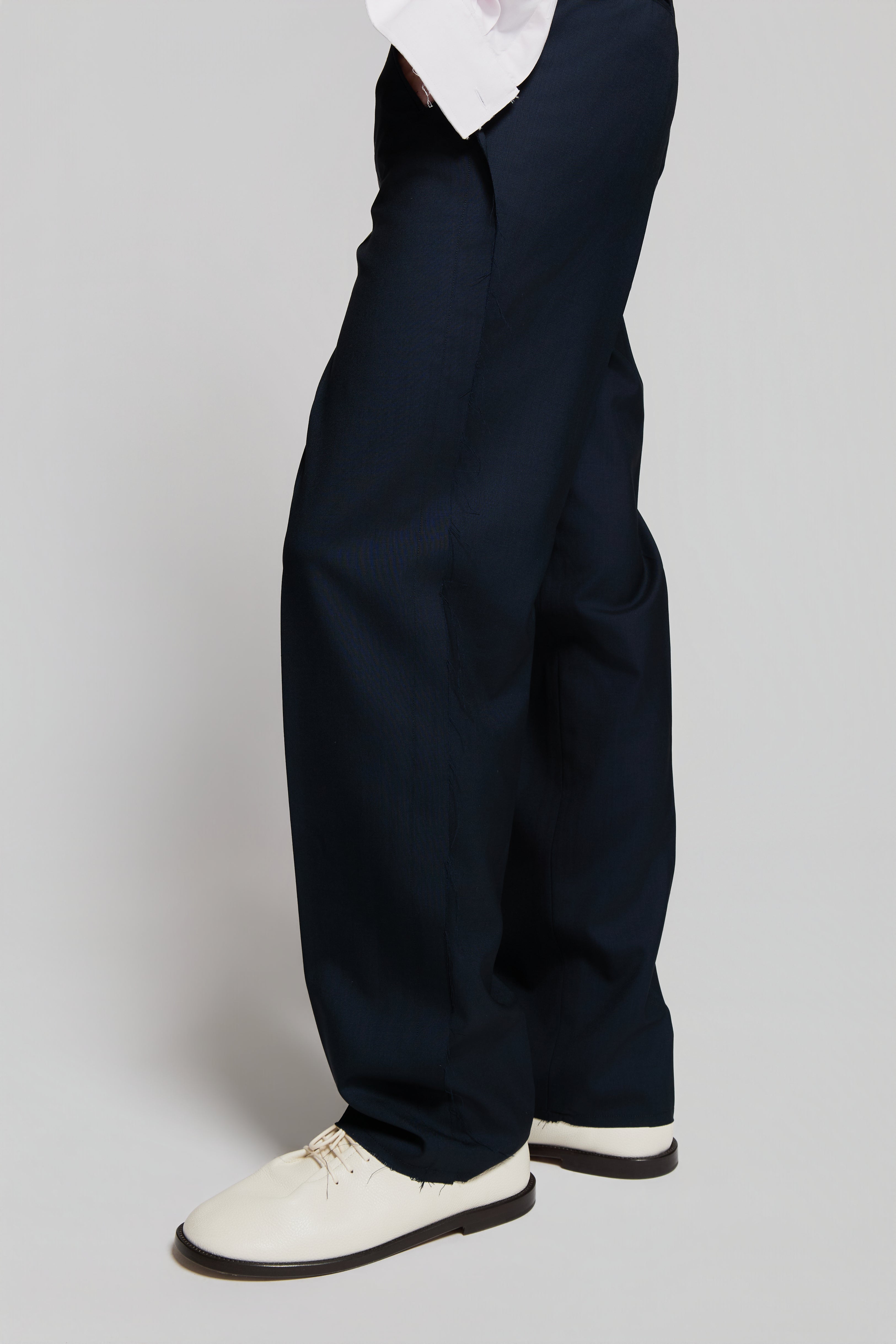 paura-Troy Classic Pants Dark Blue-15DP40060000006