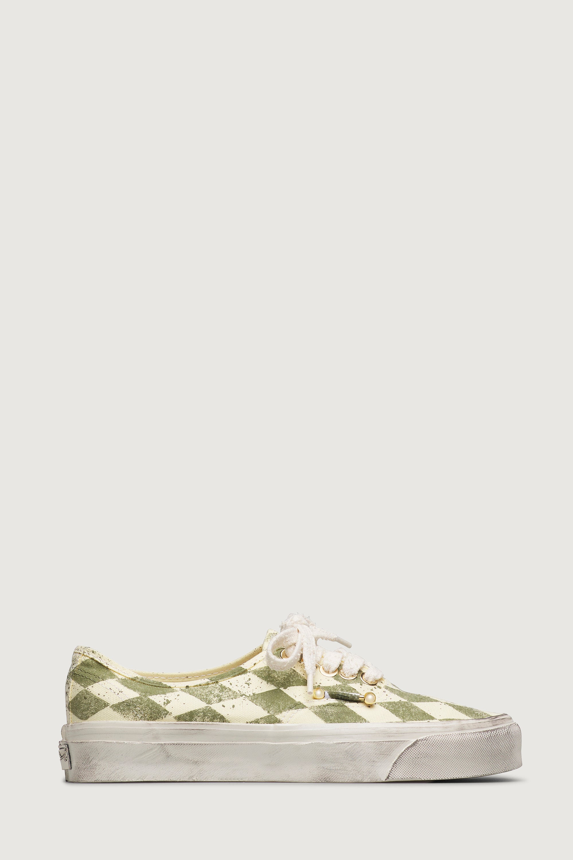 paura-VANS AUTHENTIC CREAM / SAGE-