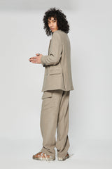 THOM DOUBLEBREASTED SUIT JACKET BEIGE
