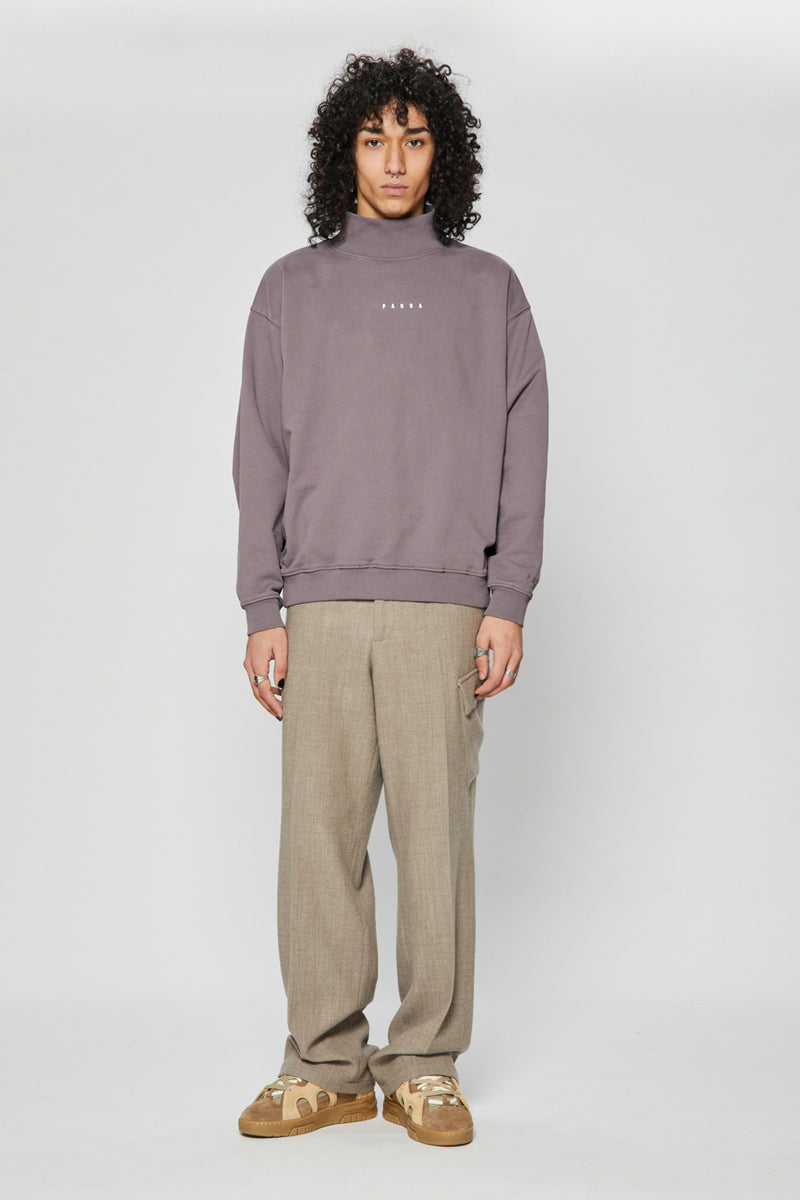 NOAH TURTLENECK SWEATSHIRT MUD