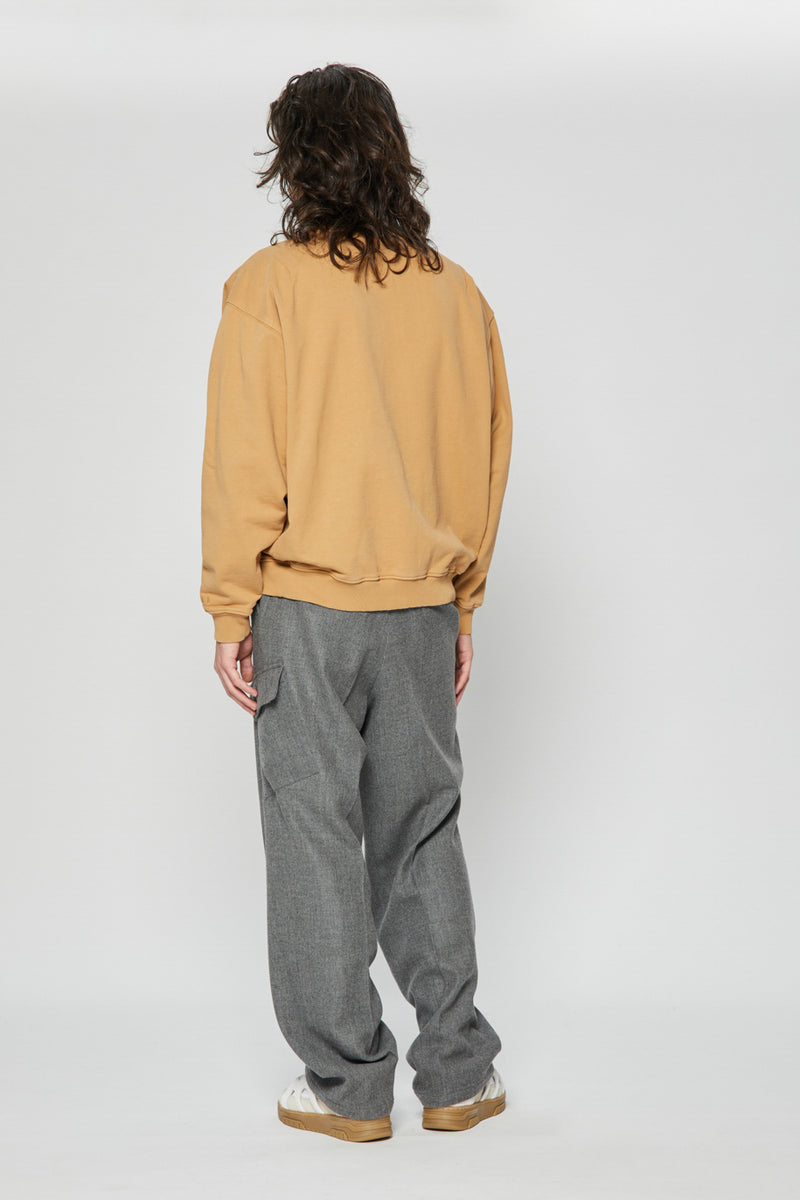 NOAH TURTLENECK SWEATSHIRT HAZELNUT