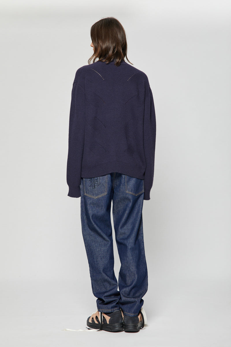 CORTINA TURTLENECK DARK BLUE
