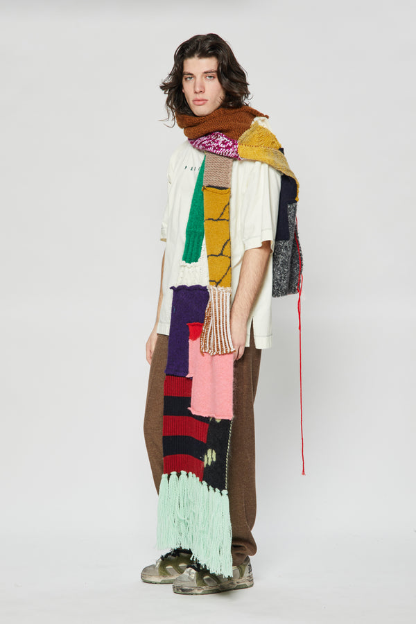 PASCAO PATCHWORK SCARF MULTICOLOR
