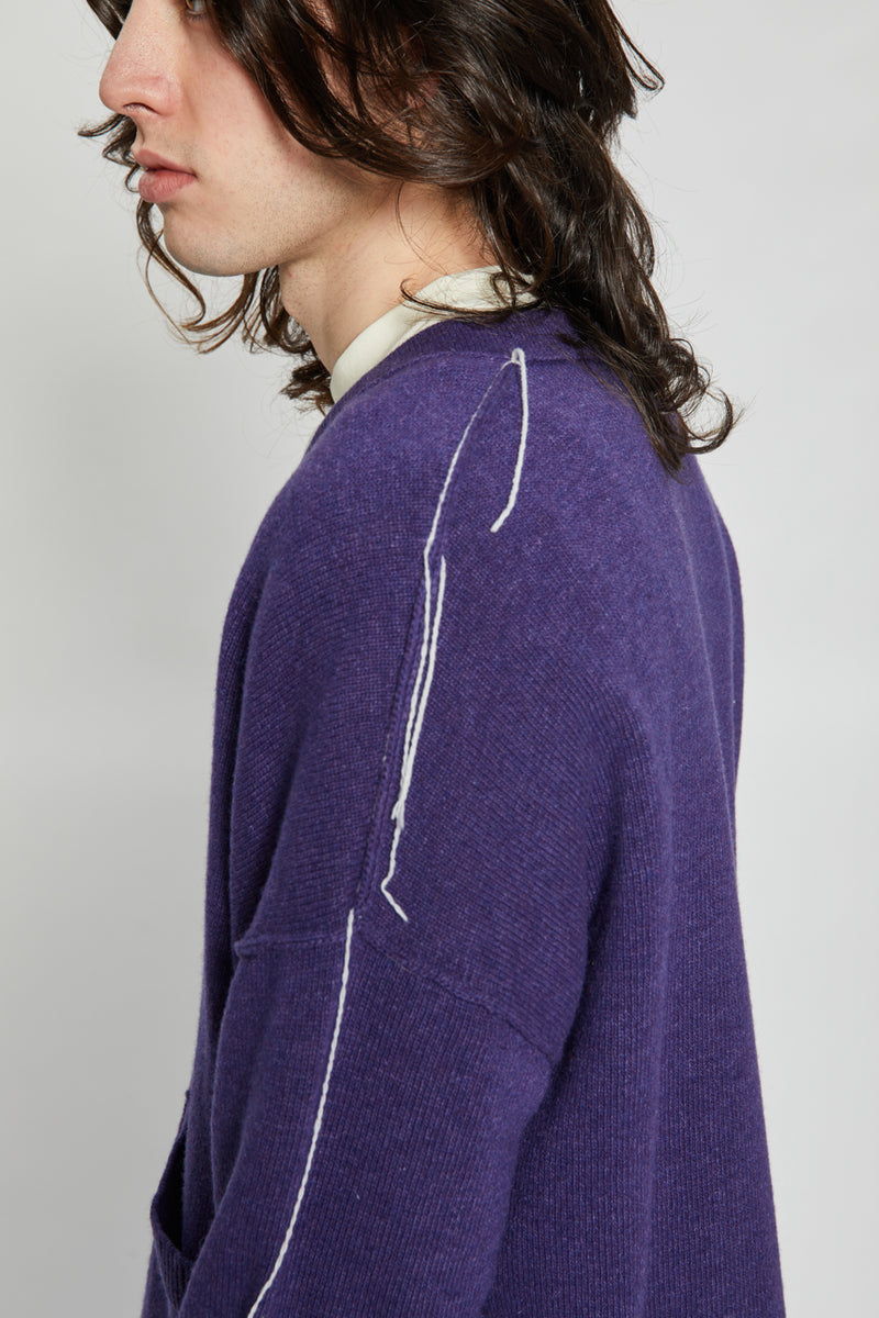 RIMINI CARDIGAN PURPLE