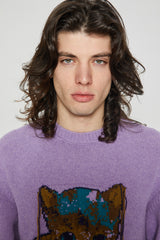 IRMAK CREWNECK SWEATER LILAC