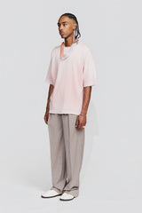 AURA OVERSIZED T-SHIRT POWDER PINK