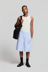 FILOLAO SHORTS LIGHT BLUE WITH STRIPES