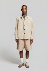 ASH OVERSHIRT SAND