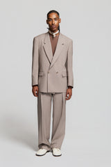 ELIO DOUBLEBREASTED JACKET SAND