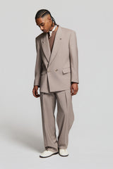 ELIO DOUBLEBREASTED JACKET SAND