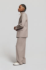 ELIO DOUBLEBREASTED JACKET SAND