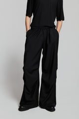 FAN OVERSIZED PANTS BLACK
