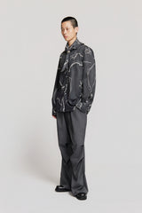 FEDONE SHIRT BLACK/WHITE