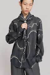 FEDONE SHIRT BLACK/WHITE