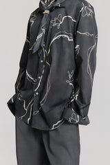 FEDONE SHIRT BLACK/WHITE