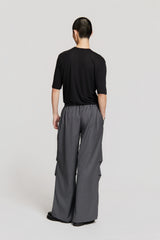FAN OVERSIZED PANTS MEDIUM GREY